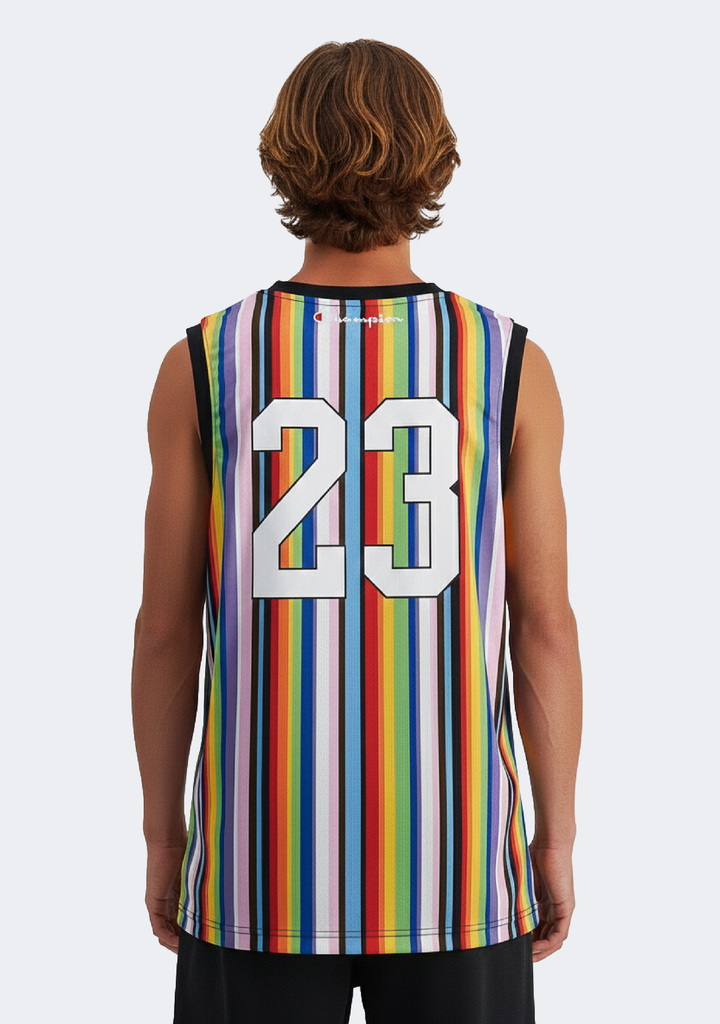 Champion Men's LFS Pride BBall Tank