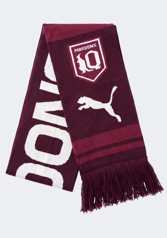 Puma 2025 QRL Maroons Scarf