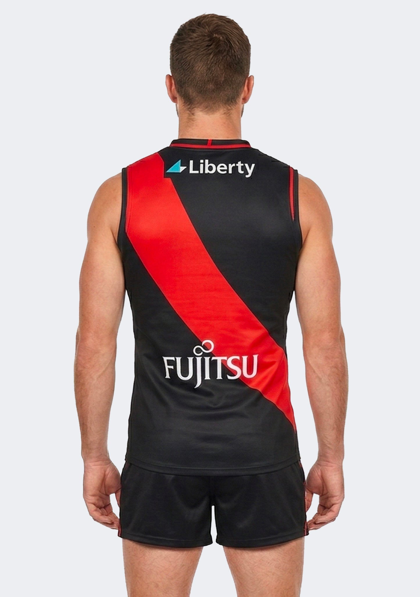 Under Armour Men's Essendon FC Replica Sleeveless Guernsey