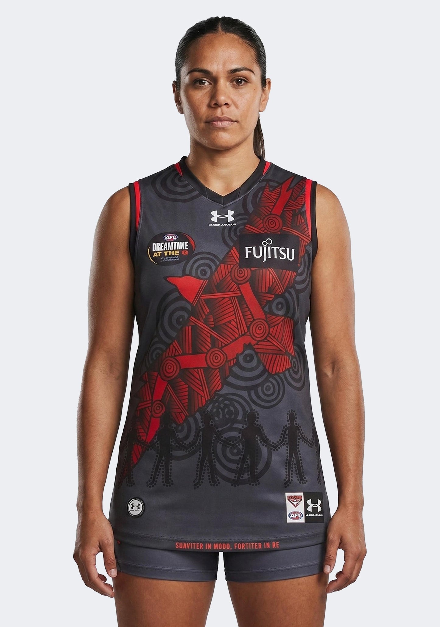 Under Armour Women's Essendon FC 2023 Dreamtime Guernsey