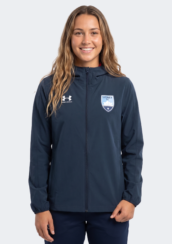 Under Armour Women's Sydney FC Challenger Storm Shell Jacket