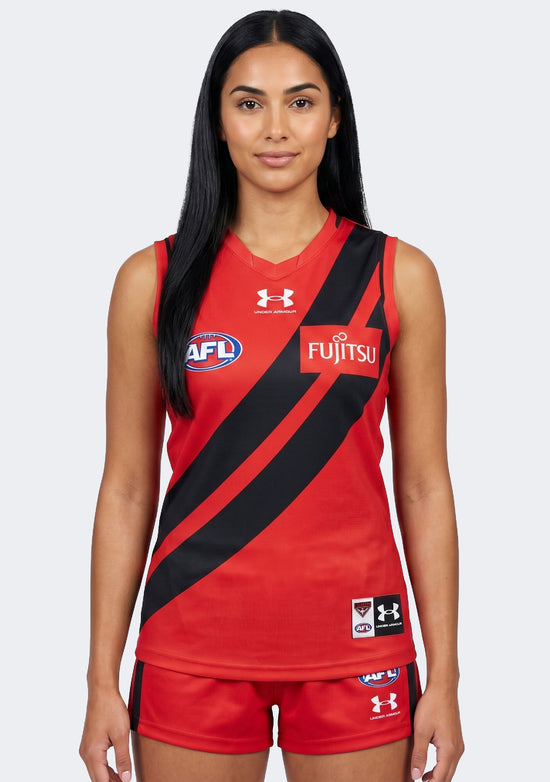 Under Armour Women's Essendon FC Replica SL Guernsey