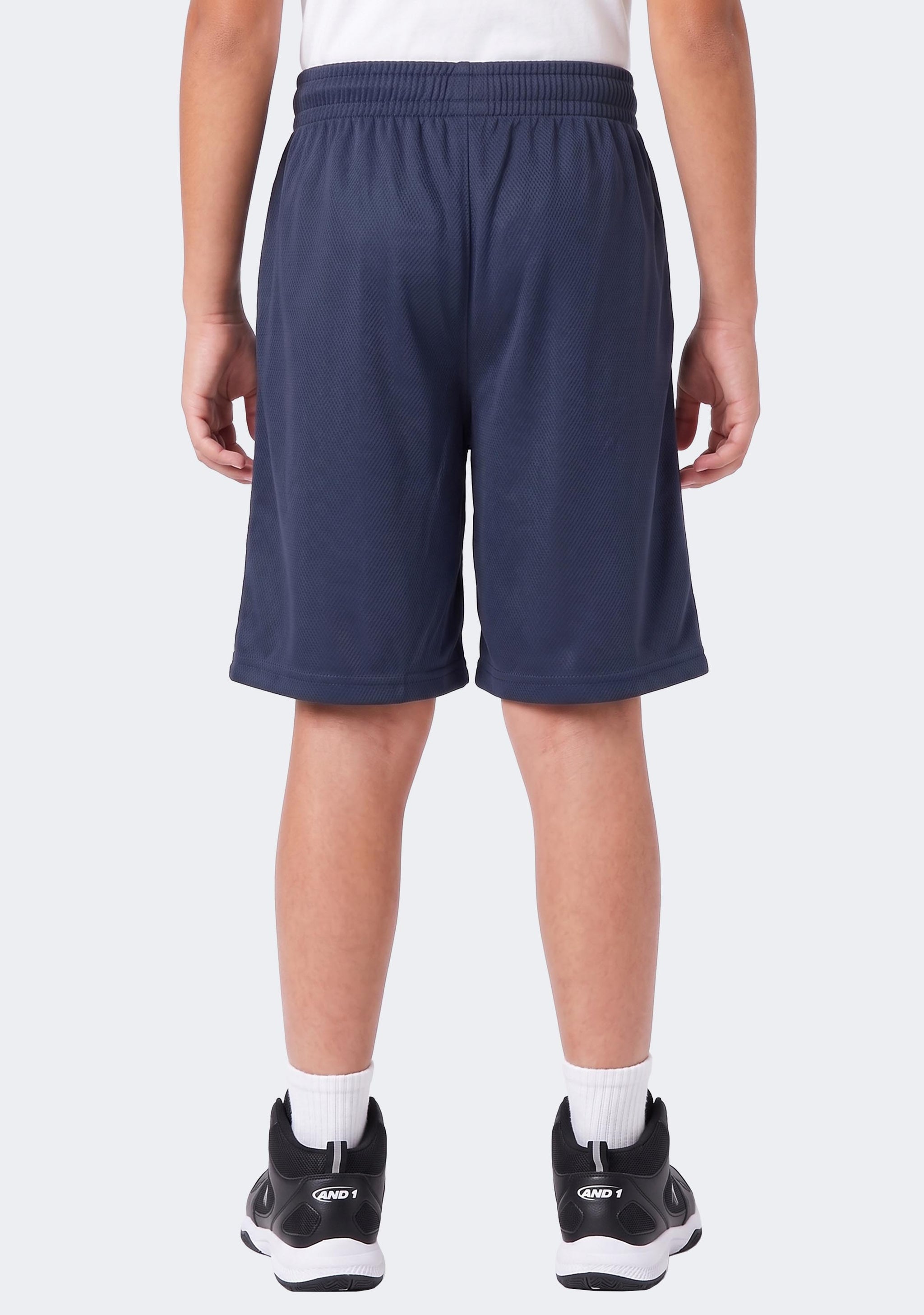 And1 Kids' No Sweat Basketball Shorts Navy