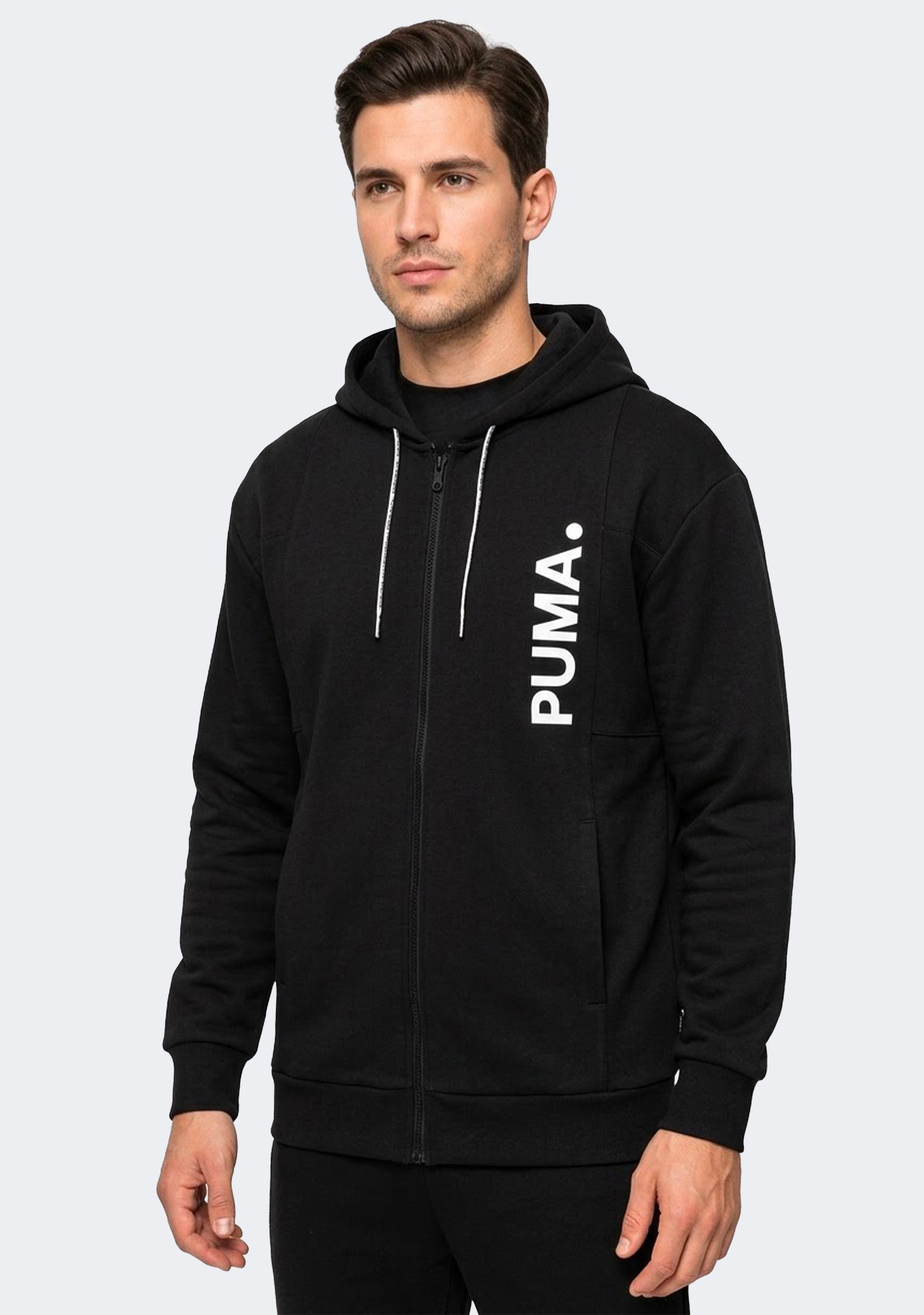 Puma Men's Epoch Full Zip Hoodie Black
