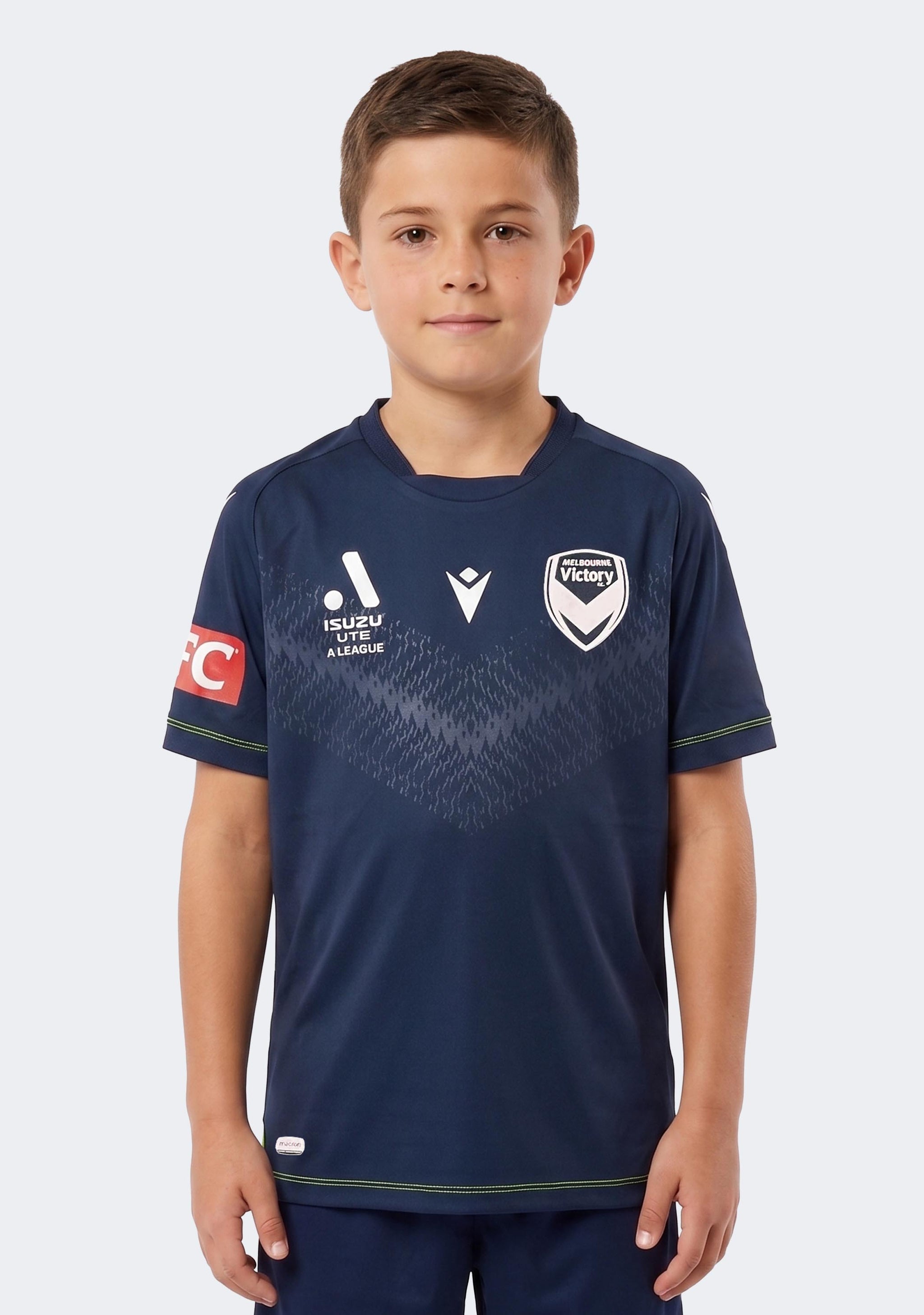 Macron Kids' Melbourne Victory M22/23 Matchday Home Shirt
