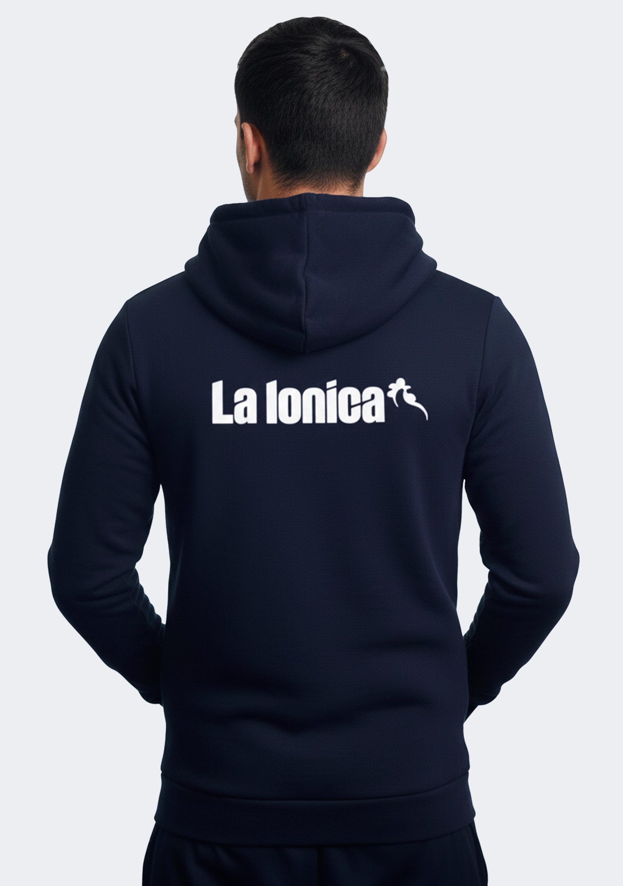 Macron Kids' Melbourne Victory Travel Staff Full Zip Hooded Top