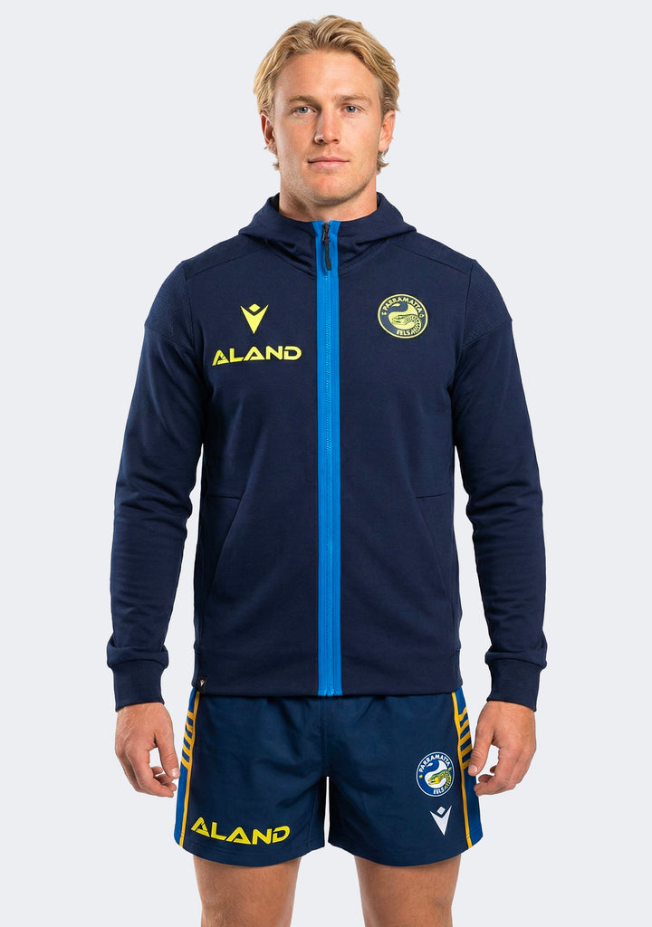 Macron Men's Parramatta Eels NRL 2024 Anthem Jacket