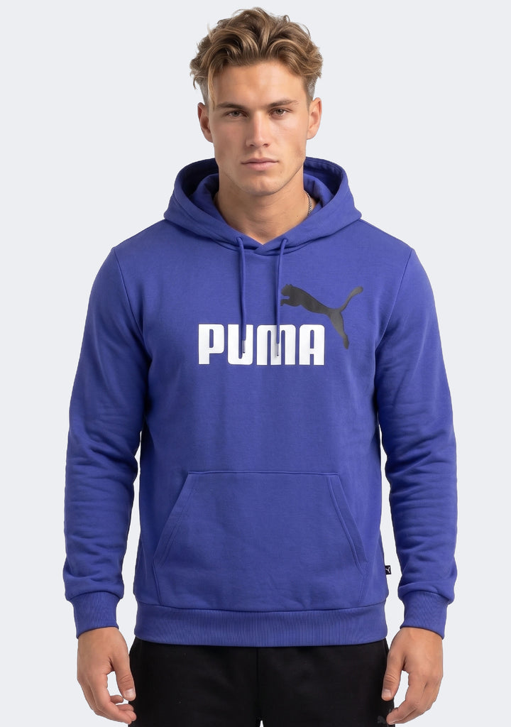 Puma Men's Essentials+ Two Tone Big Logo Hoodie