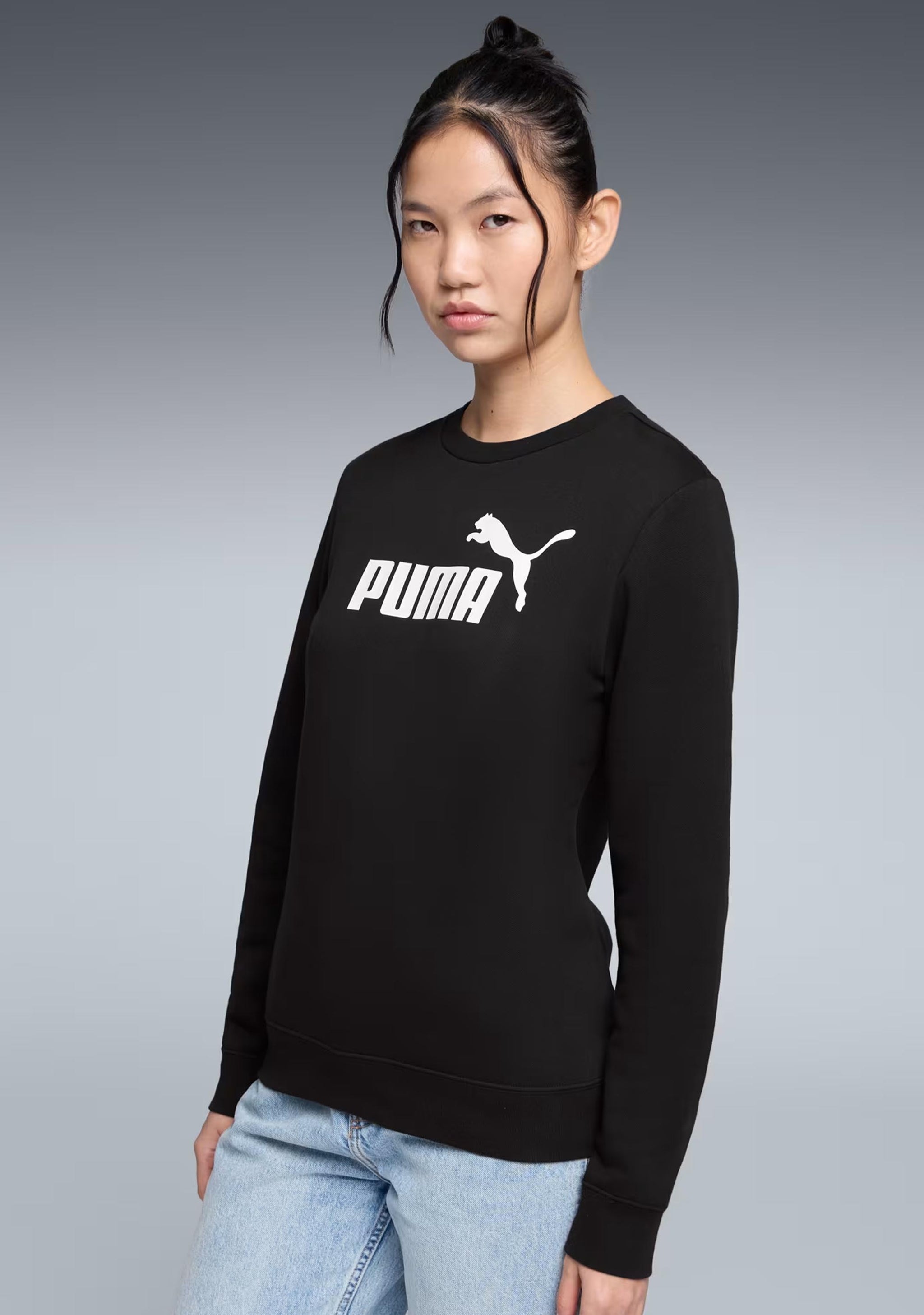Puma Women's Essentials Logo Crew