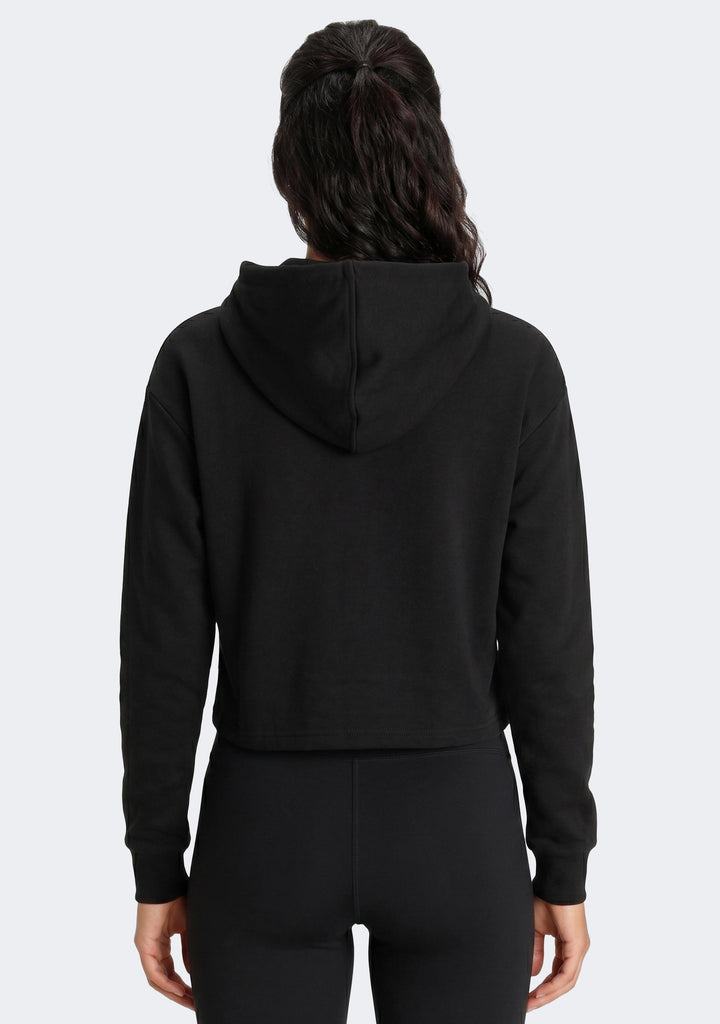Puma Women's ESS Cropped Logo Hoodie FL