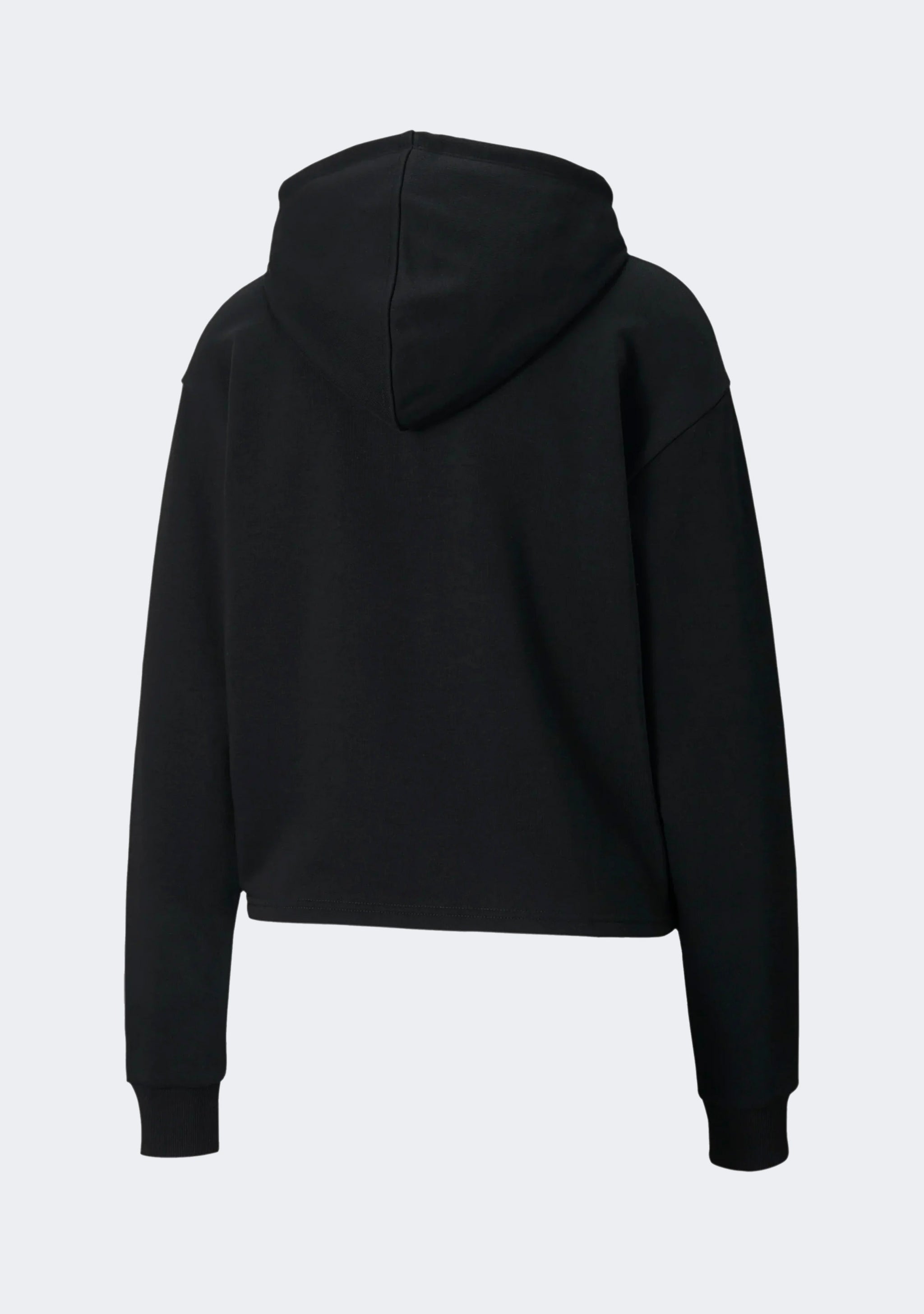 Puma Women's ESS Cropped Metallic Logo Hoodie