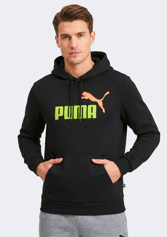 Puma Men's Essentials 2 Colour Big Logo Hoodie