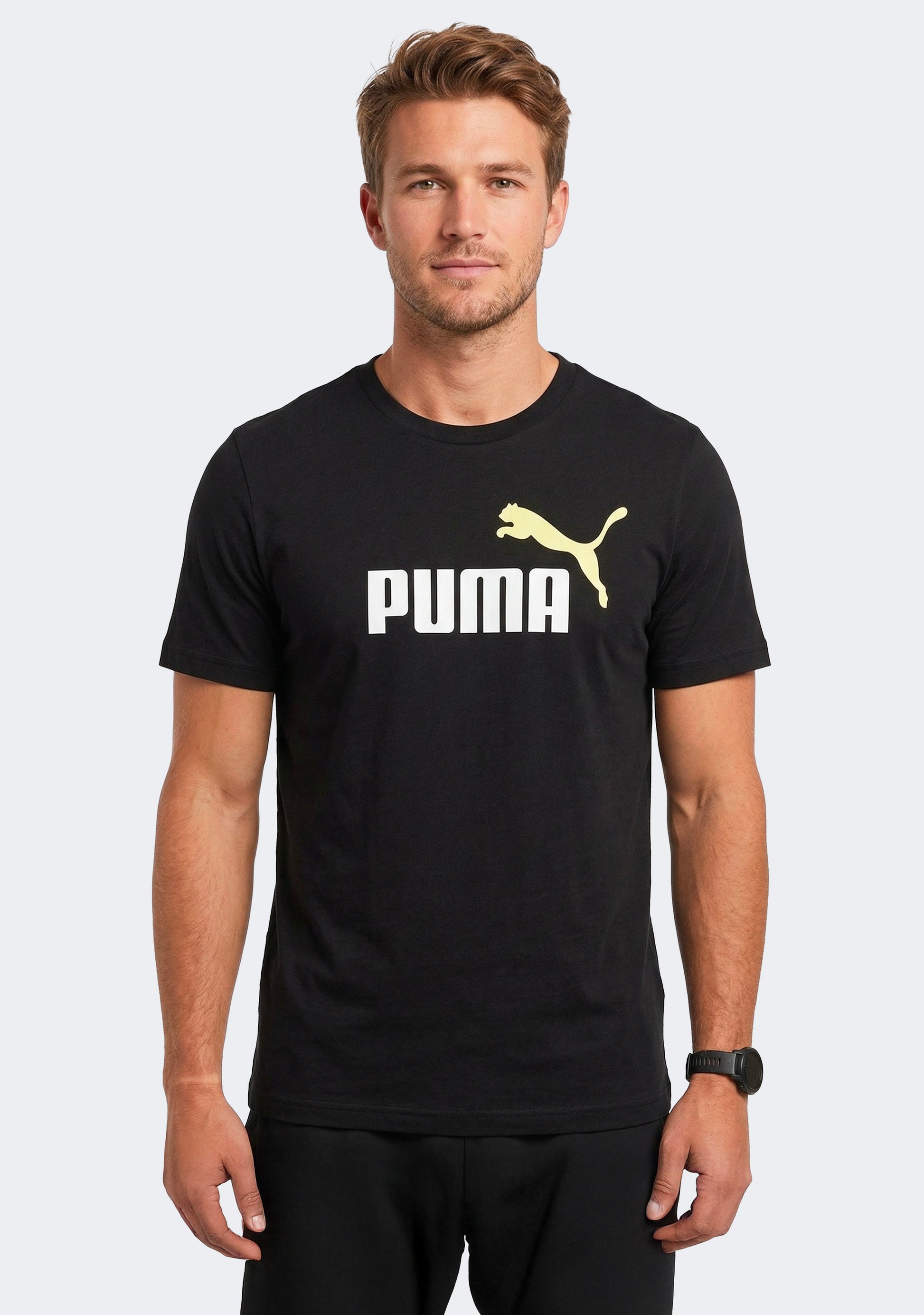 Puma Men's ESS 2 Colour No. 1 Logo Tee