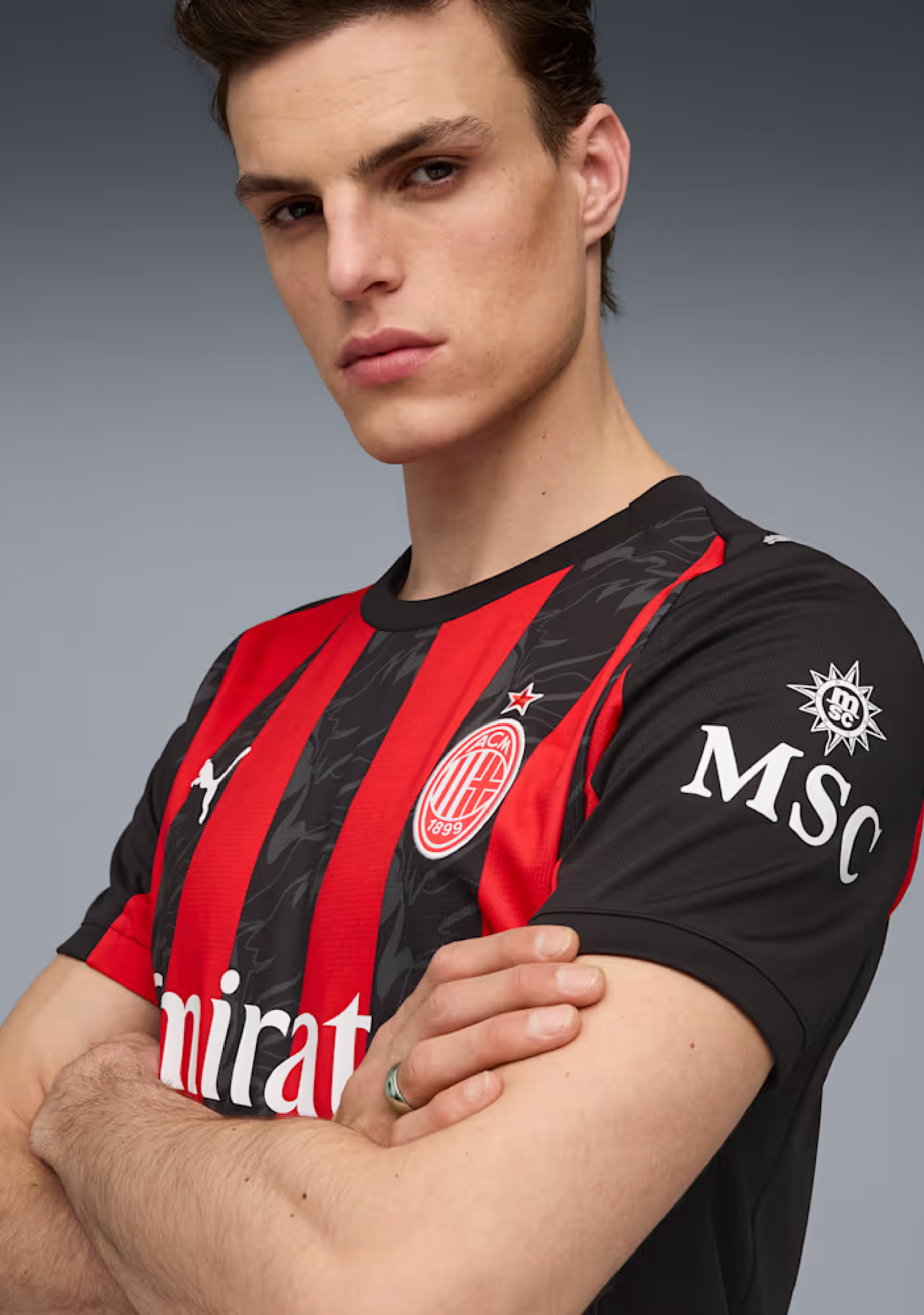 Puma Men's AC Milan 25/26 Home Jersey