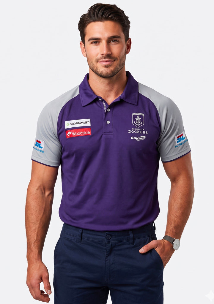 Sekem Men's Fremantle Dockers Player Polo Shirt