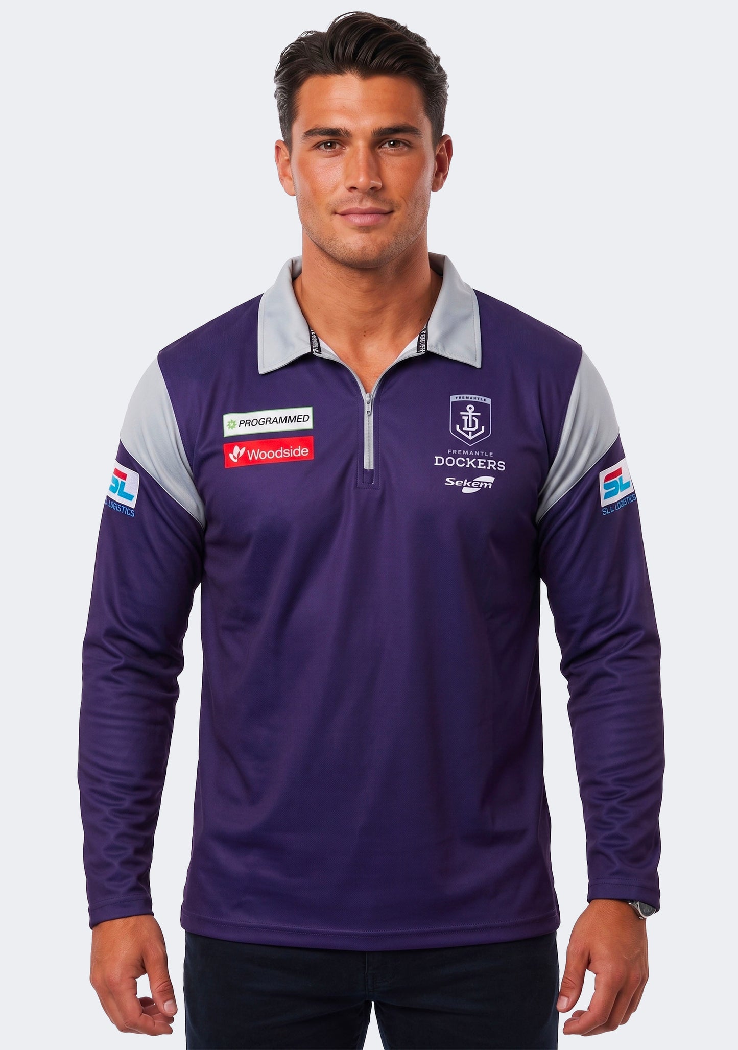 Sekem Men's Fremantle Dockers Adult Player Performance Top