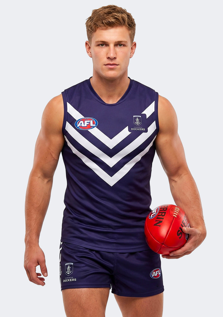 Burley Sekem Men's Fremantle Dockers Replica Guernsey