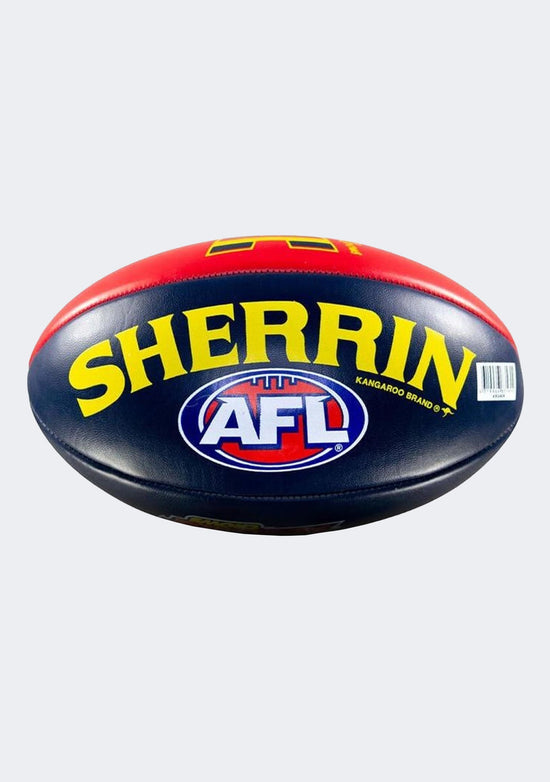 Sherrin Adelaide Crows PVC AFL Team Logo Football