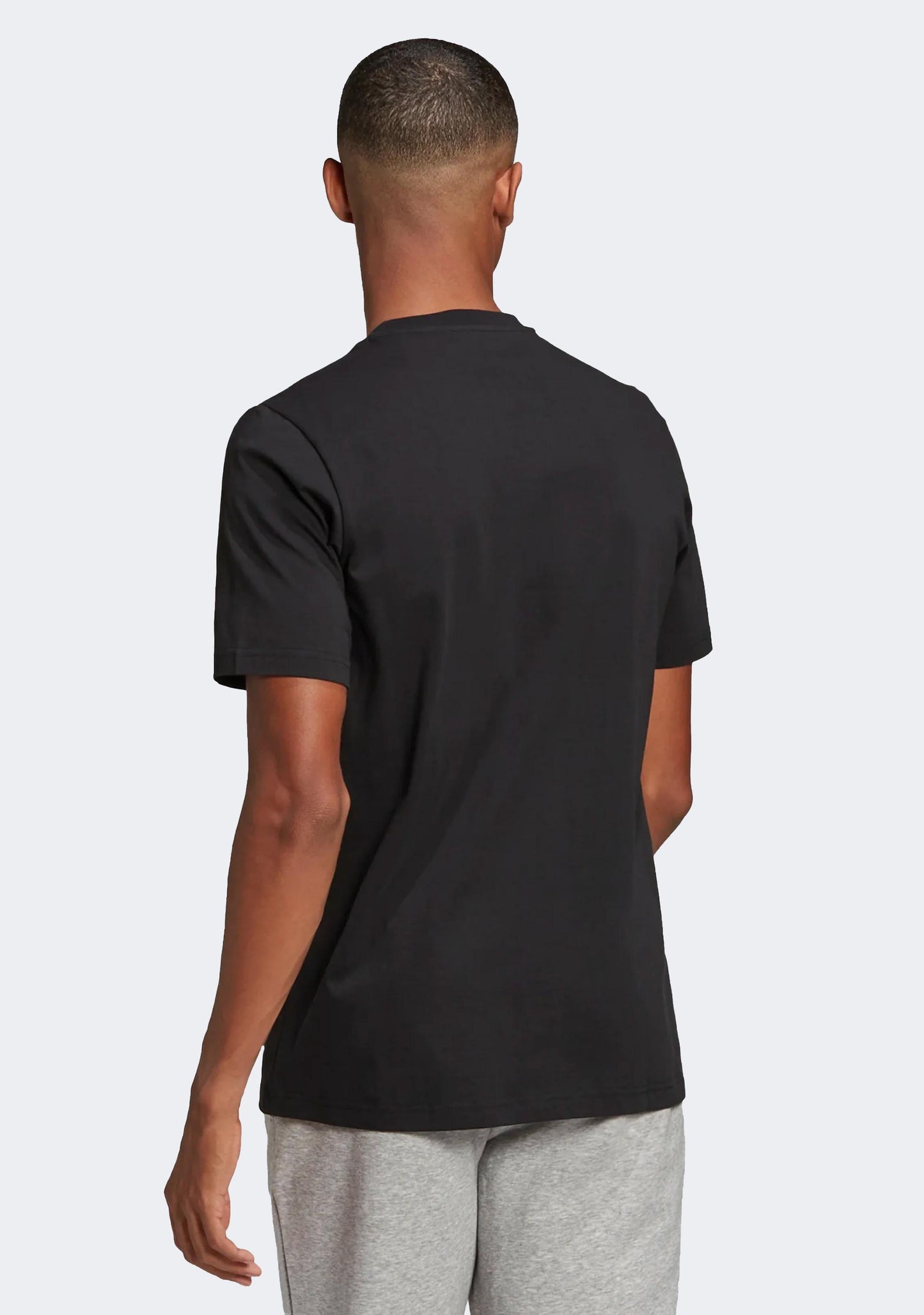 Adidas Men’s Essentials Single Jersey Big Logo Tee Black