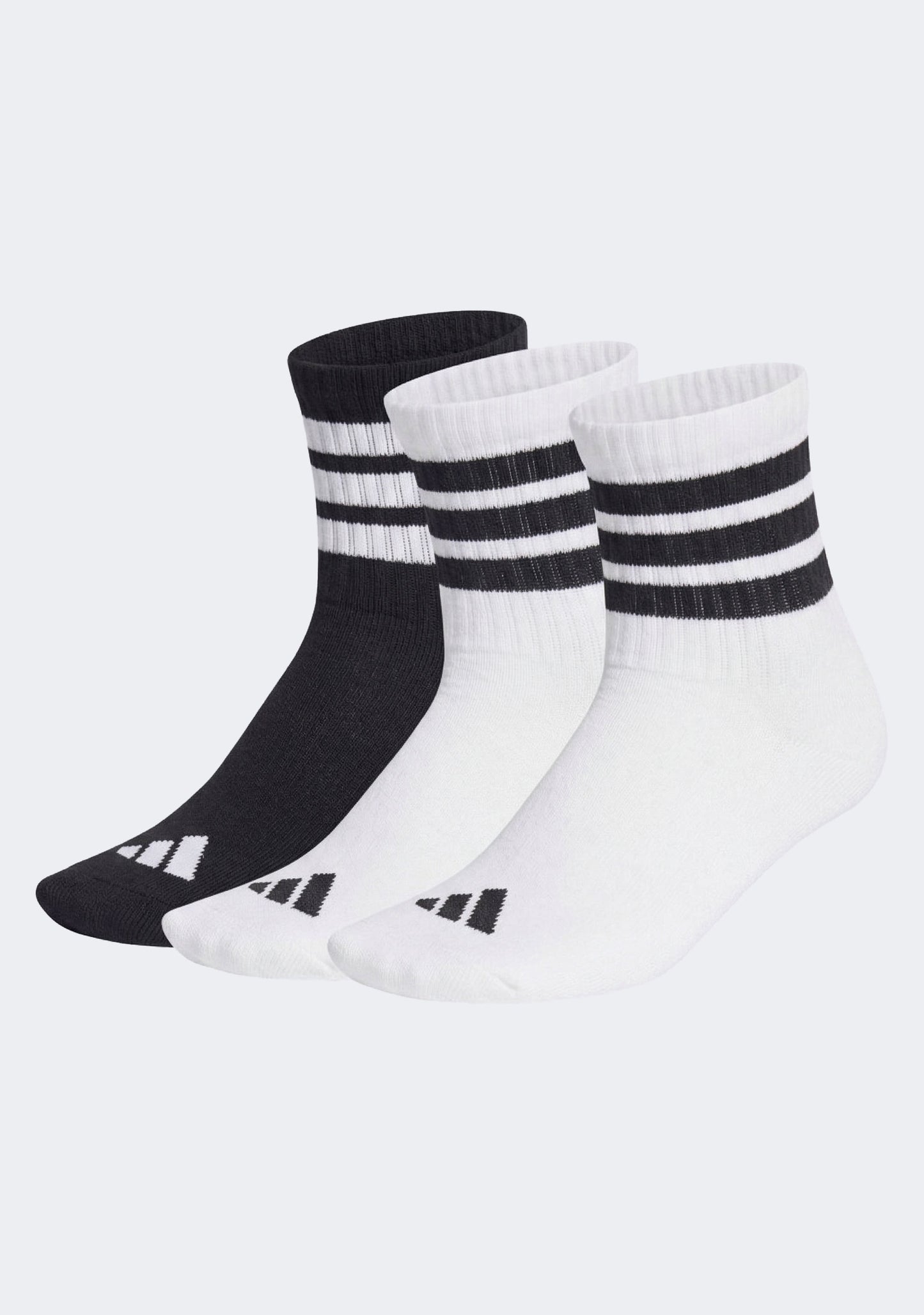 Adidas Kids' 3 Pack Rib Crew Socks – Jim Kidd Sports