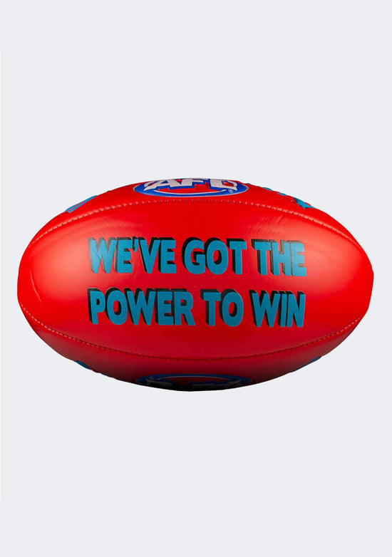 Sherrin Port Adelaide Power AFL Super Soft Touch Football
