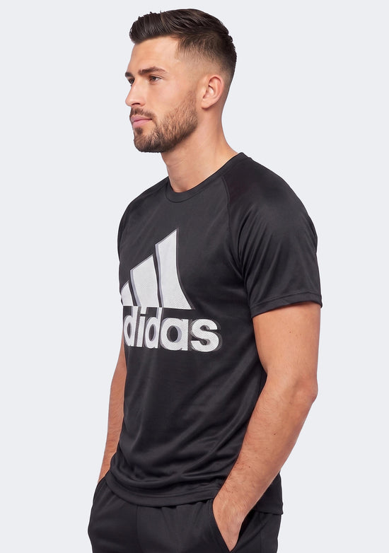 Adidas Men's Base Logo Tee Black