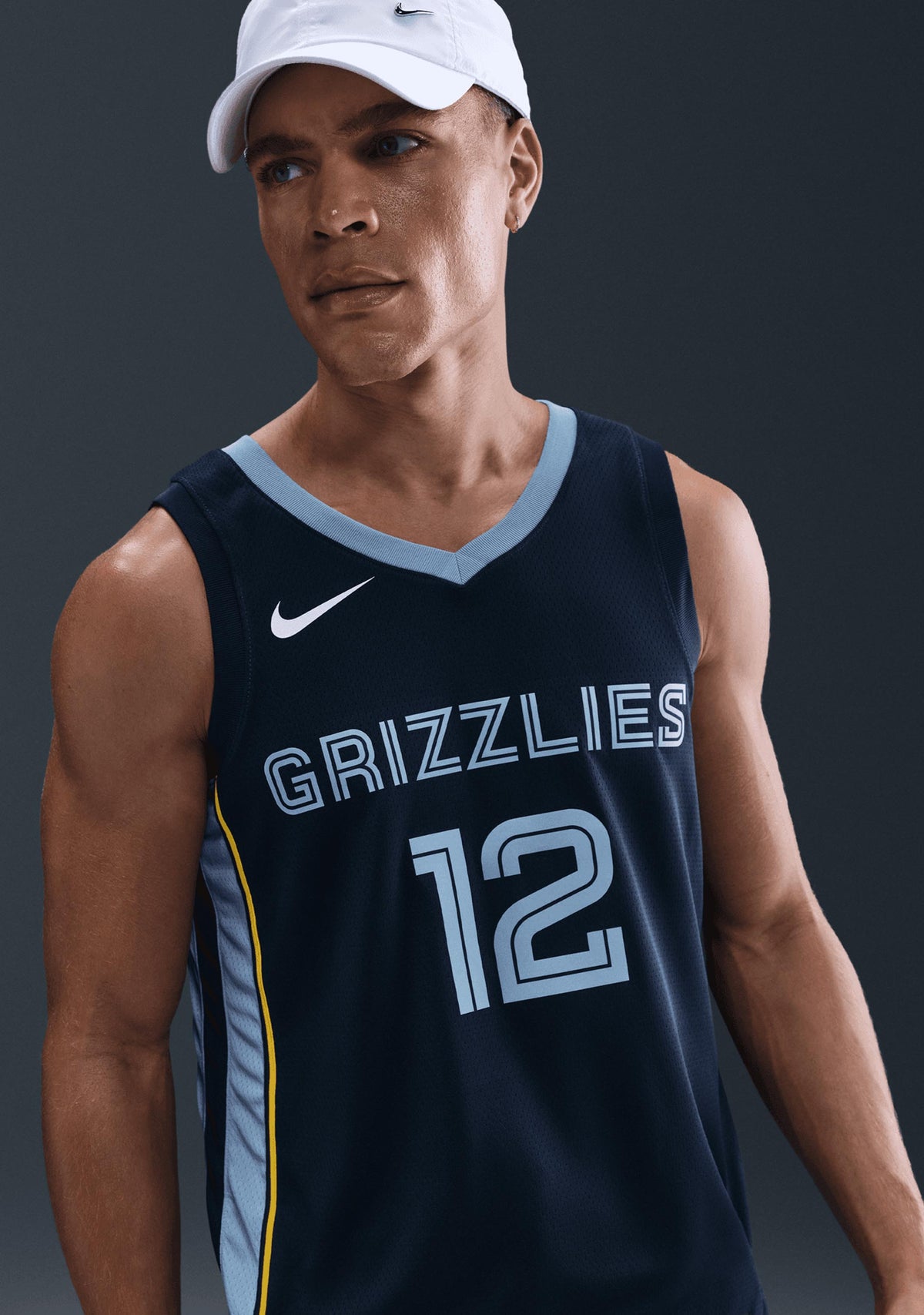 Nike Men's Memphis Grizzlies 22/23 Ja Morant Icon Edition Swingman NBA Jersey