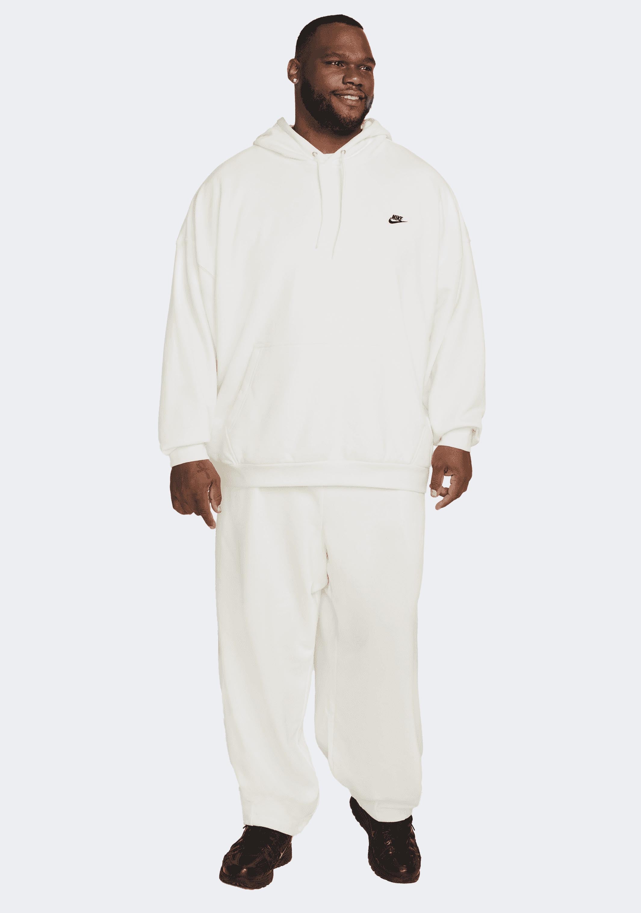 スウェット・トレーナー Nike FLEECE (HJ1816) Oversized hooded sweatshirt Nike Club Fleece - Sweatshirts