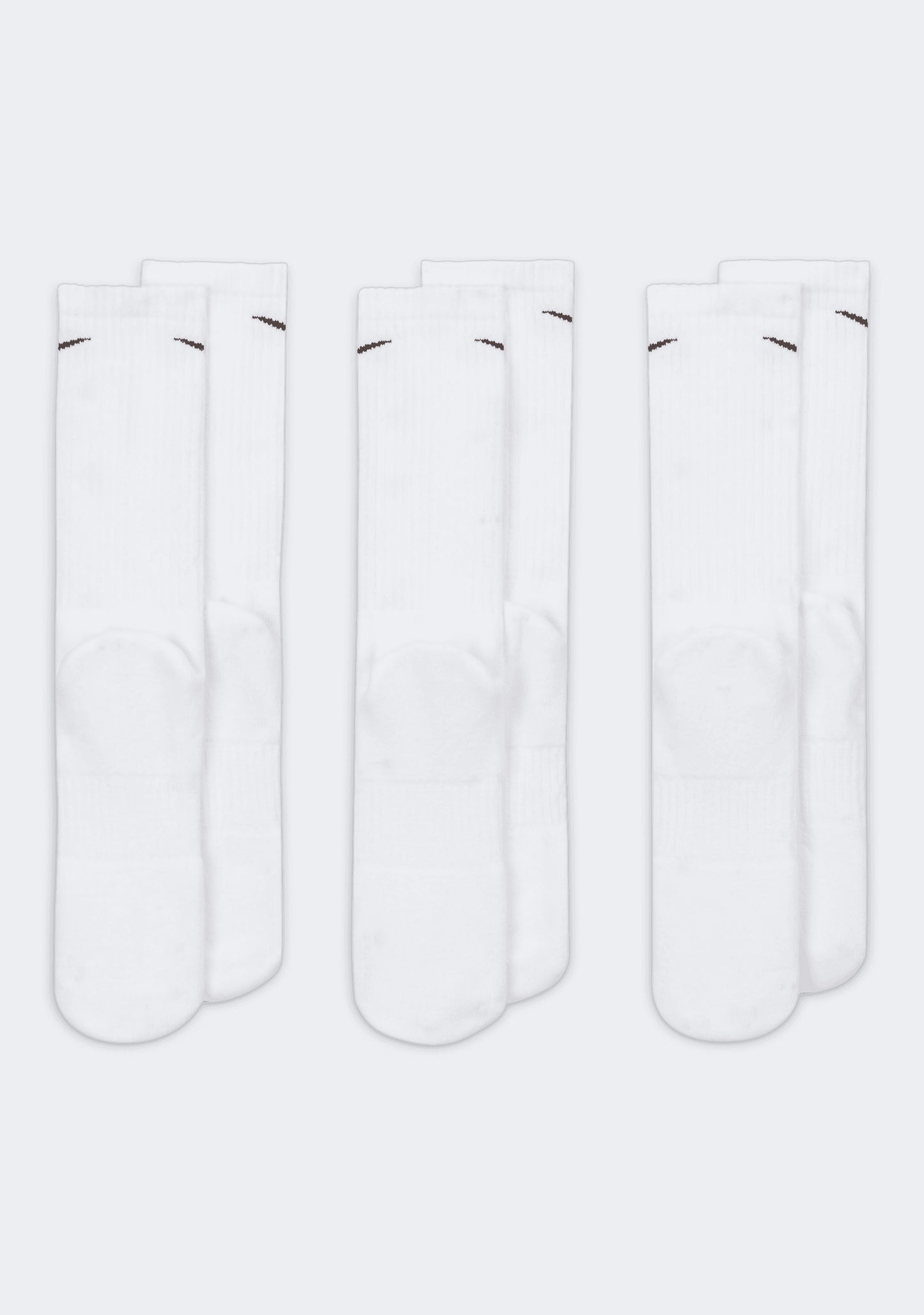 Nike Adults Everyday Cushioned Training Crew Socks (3 Pack)