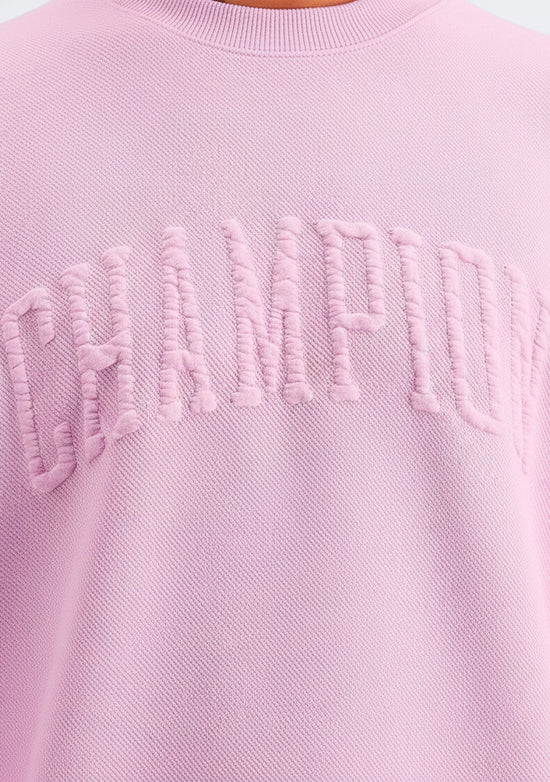 Champion Men's Lifestyle Jacquard Twill Pride Crew