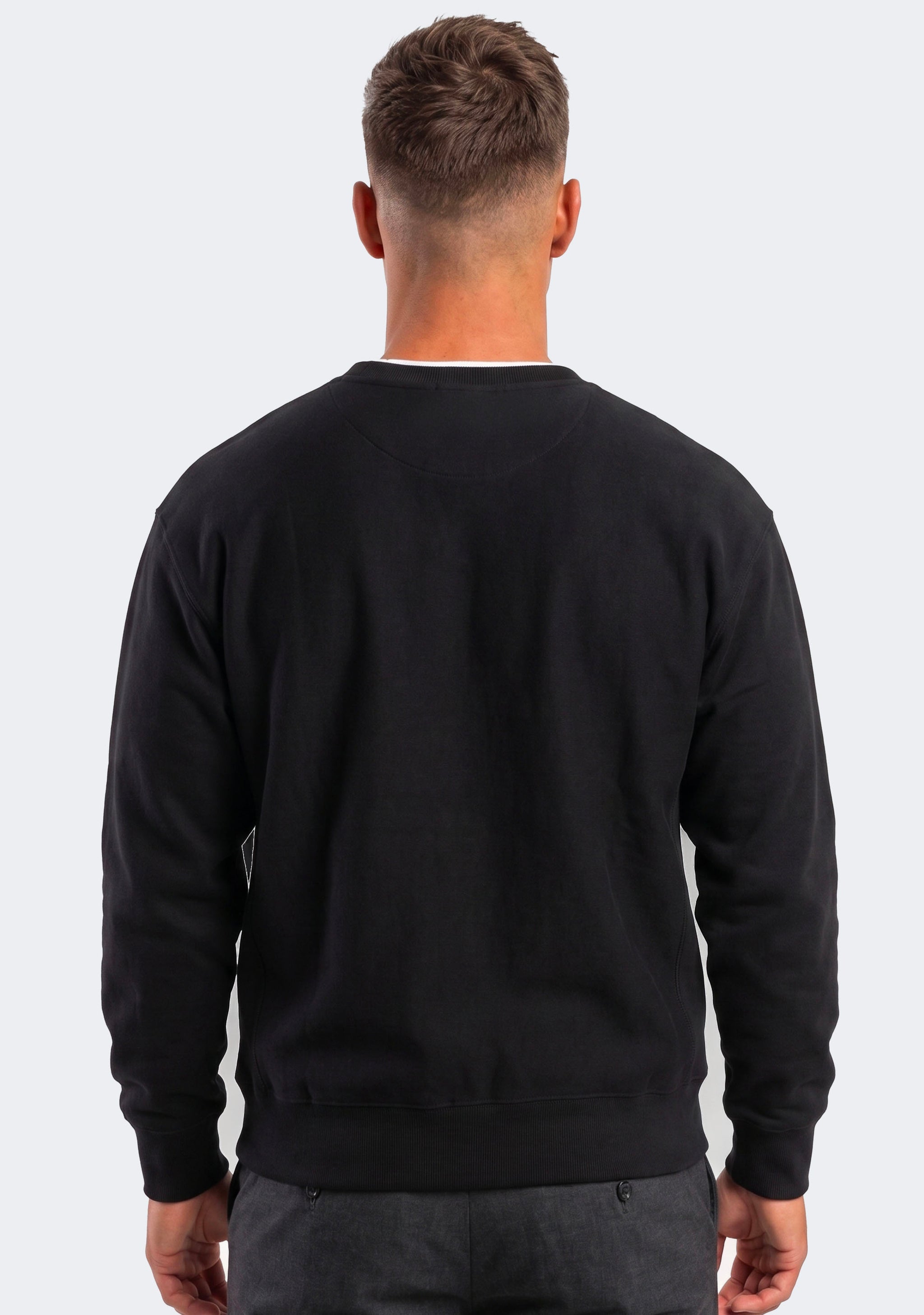 Champion Men's Reverse Weave Double Collar Crew