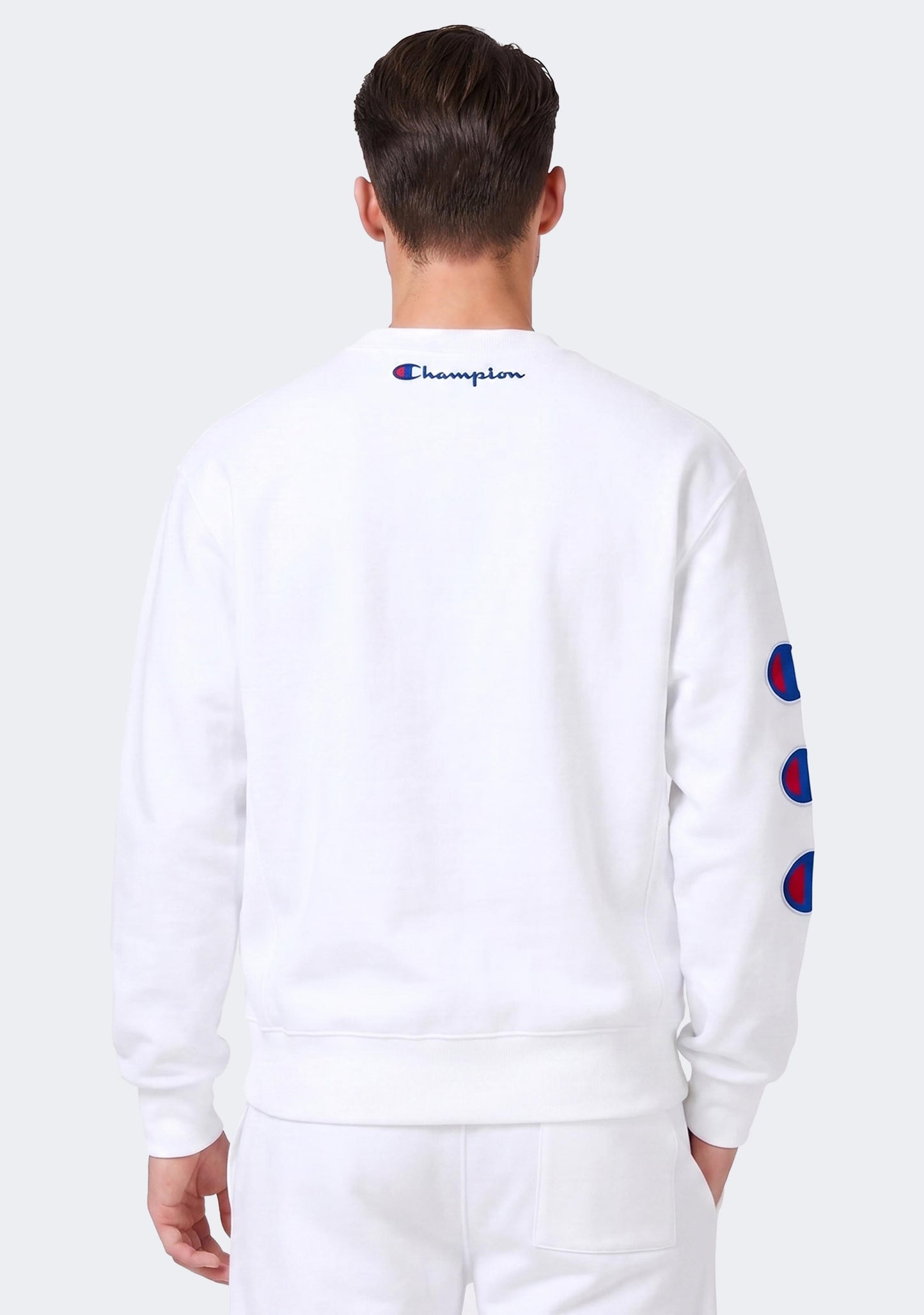 Champion Men's Rochester C Logo Crew