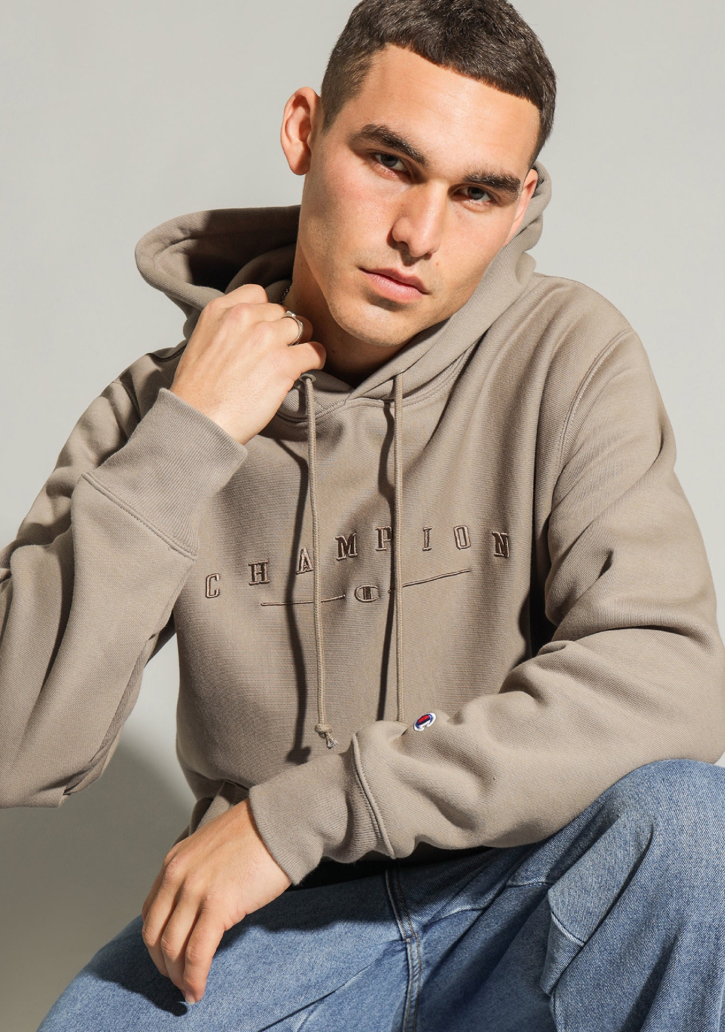 Champion Men's Heritage 2K Logo Hood