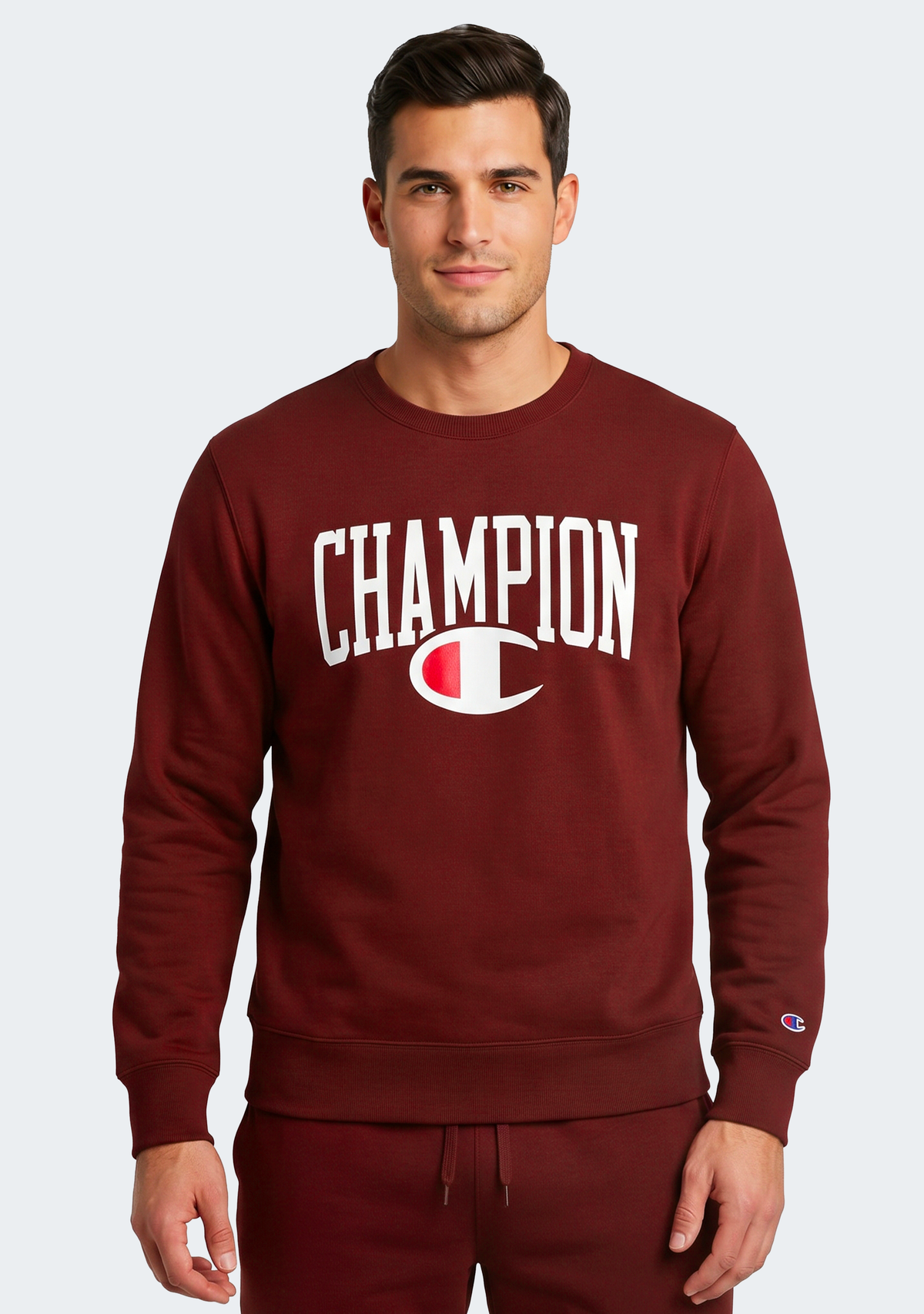 Champion Men's SPS Graphic Print Crew