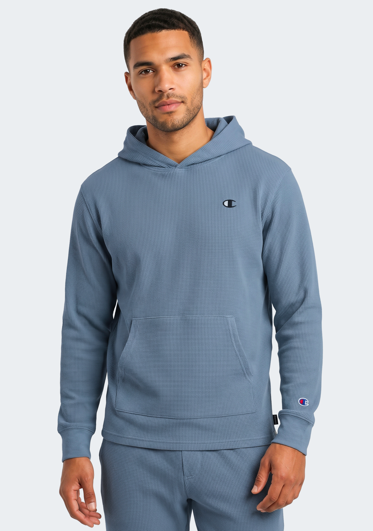 Champion Men's US Waffle Hoodie