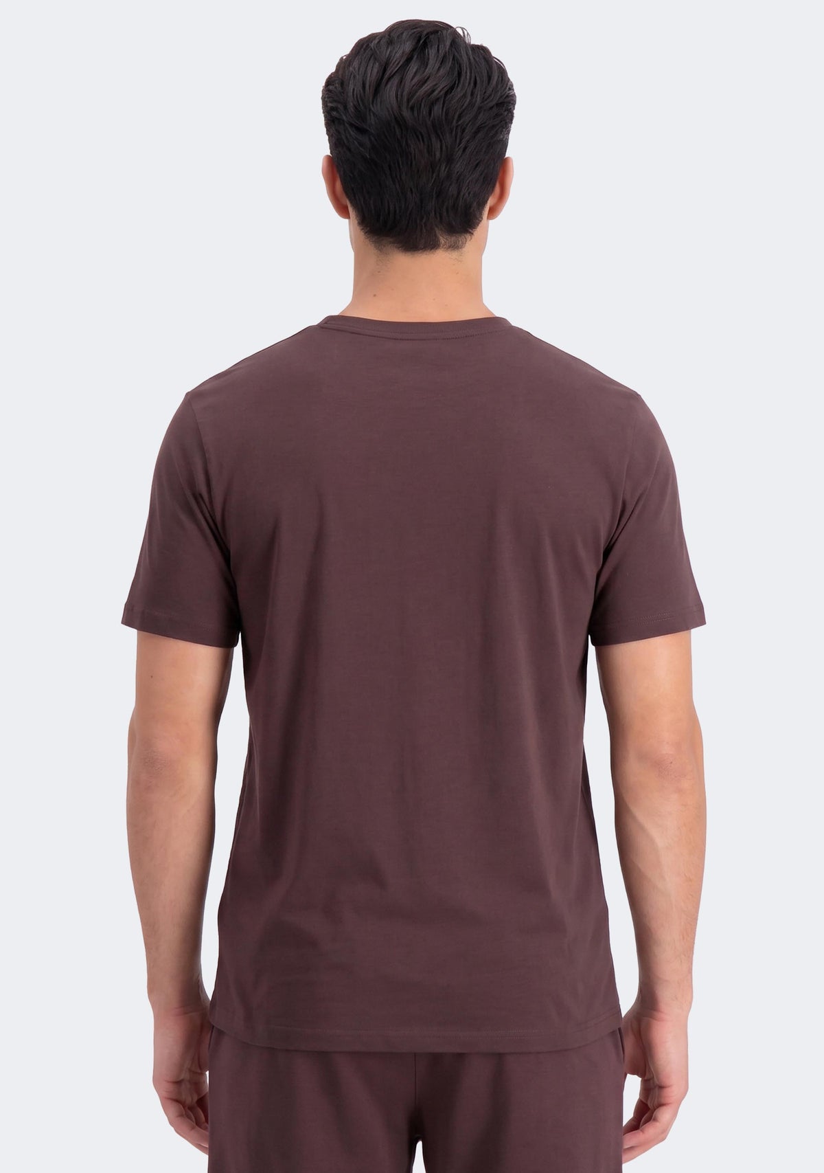 Champion Men's Script Logo Short Sleeve Tee Brown