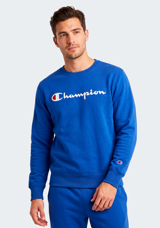 Champion Men’s Script Crew
