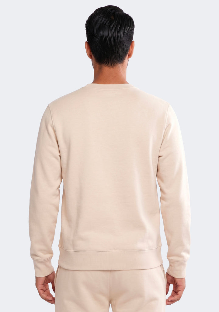 Champion Men’s Script Crew Cream