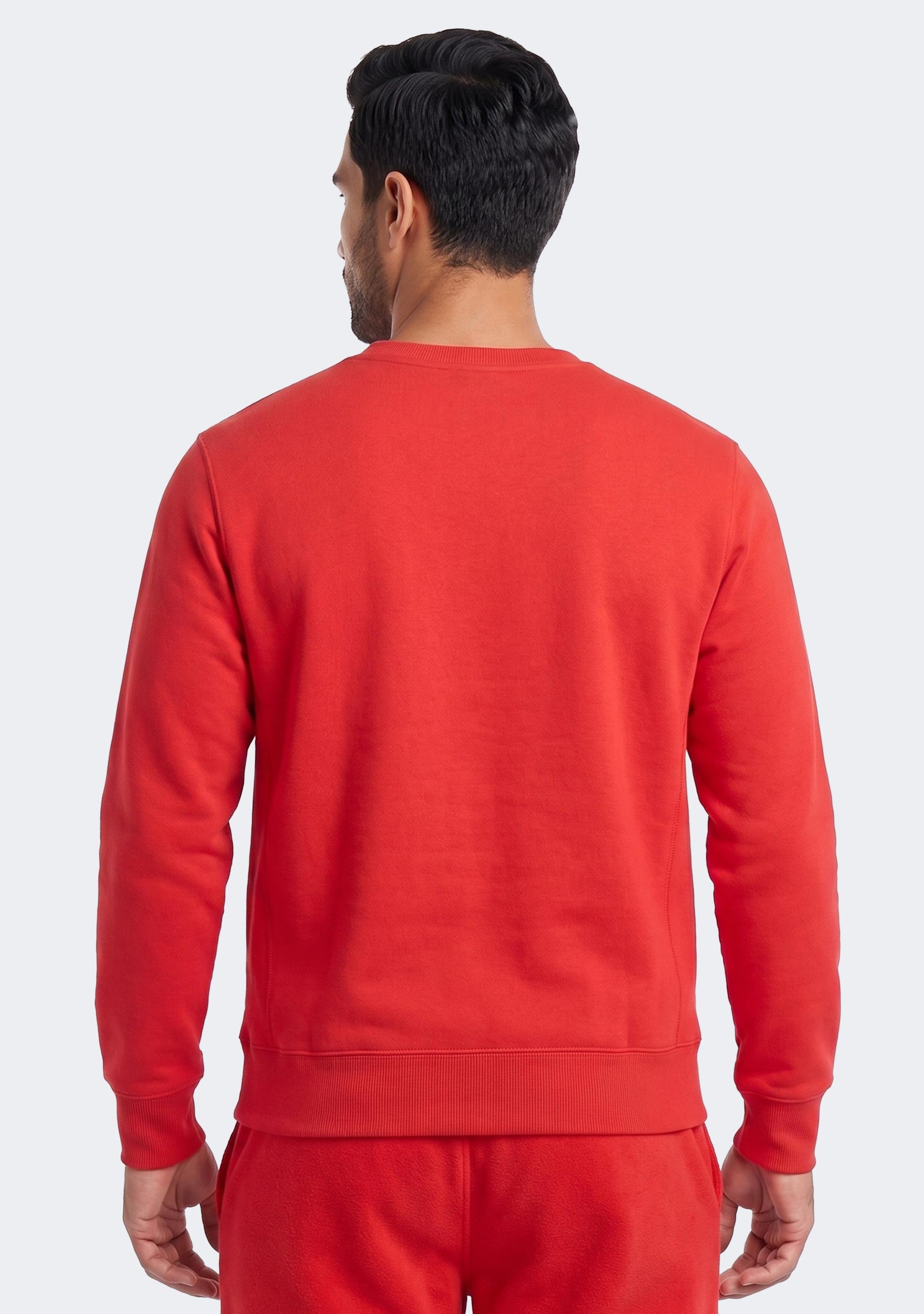 Champion Men’s Script Crew Vermillion Red