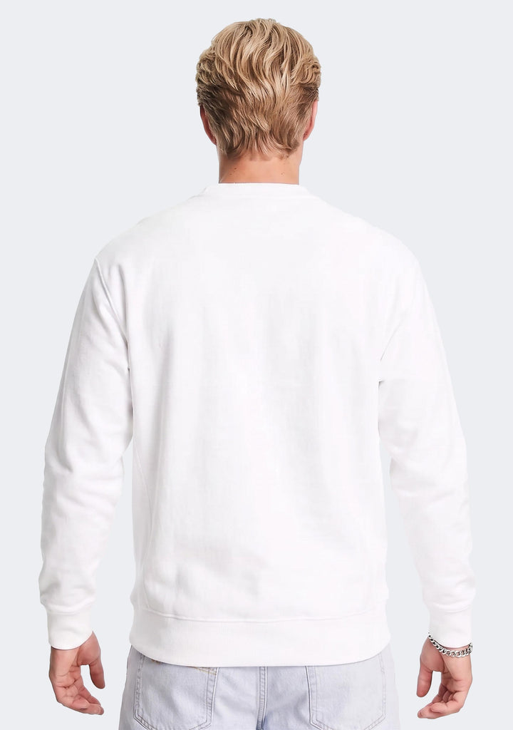 Champion Men’s Script Crew White