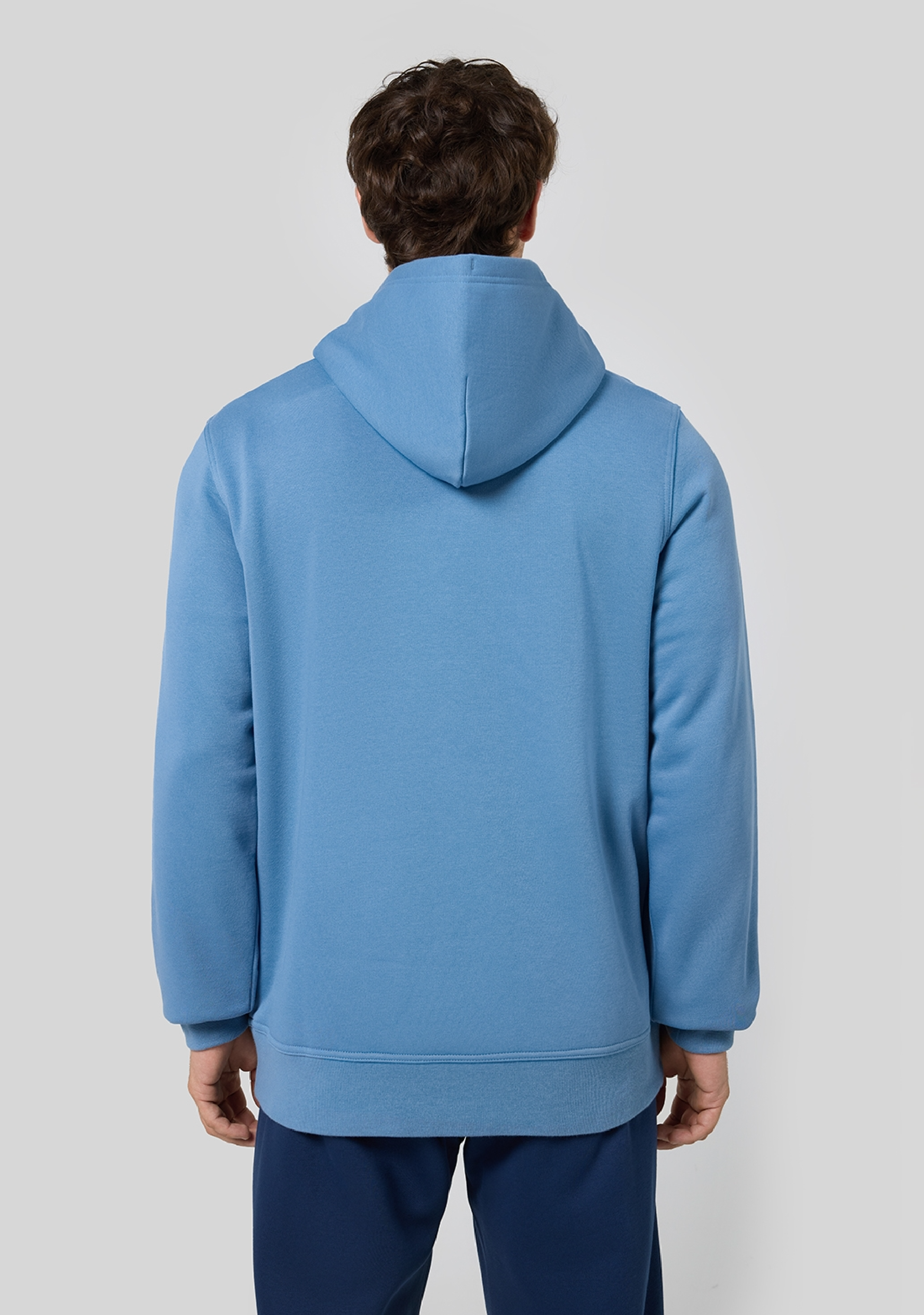 Champion Men's Script Hoodie Bluebell Bliss