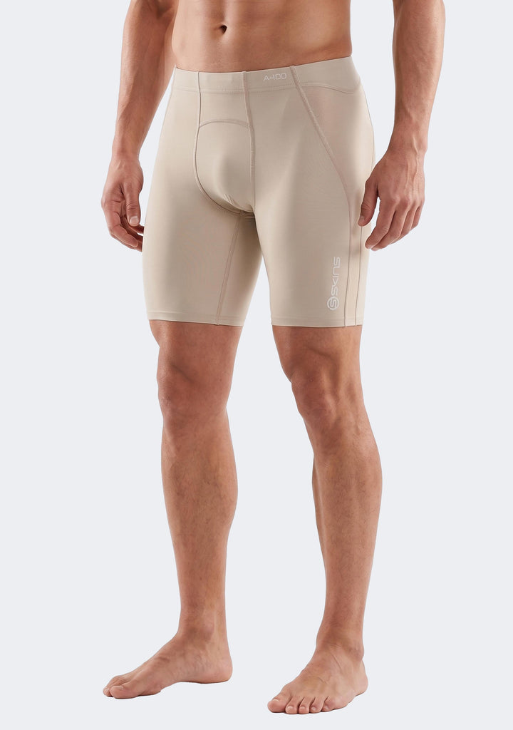 Skins Men's A400 Half Tights Flesh