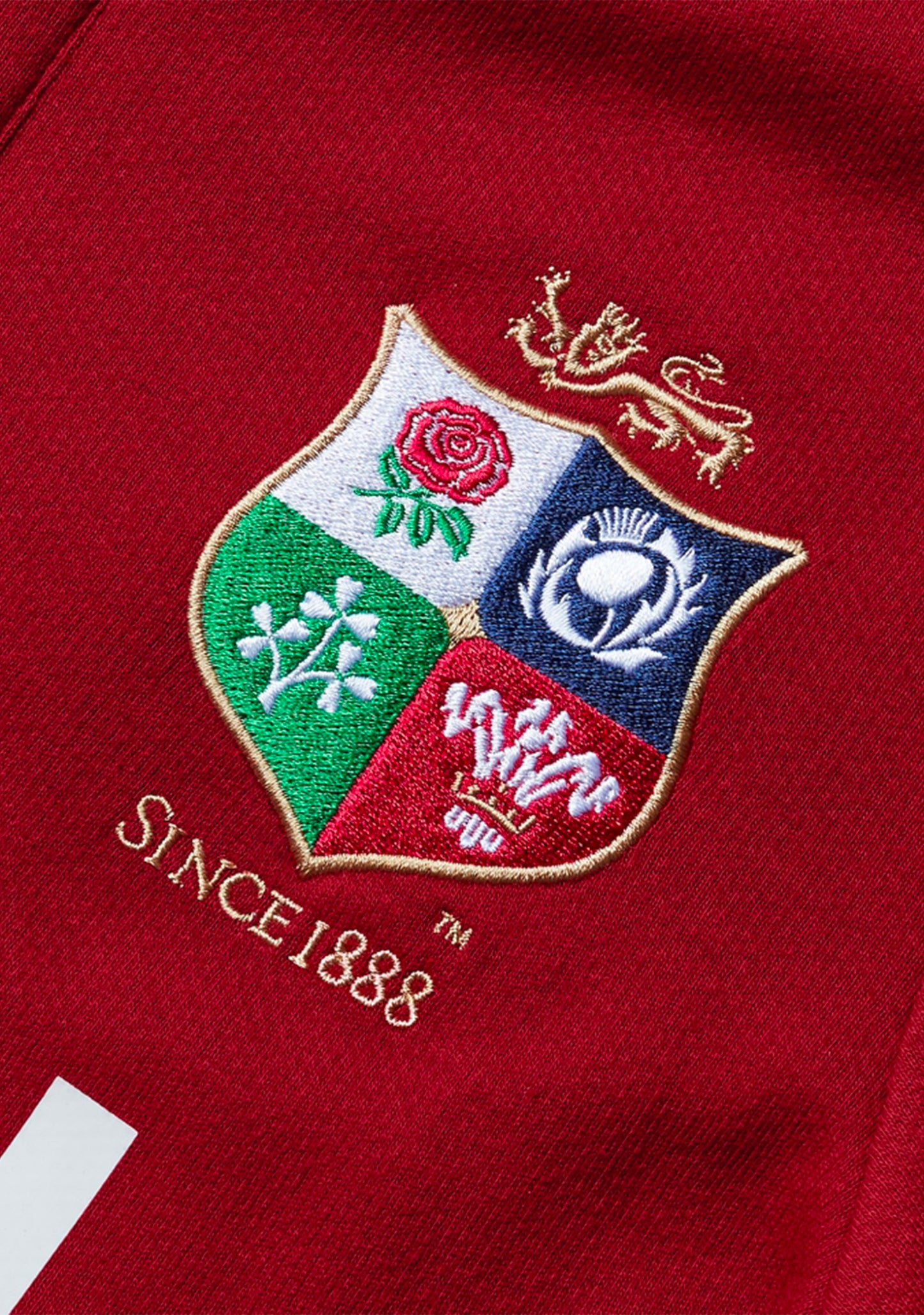 Canterbury Adults British & Irish Lions Short Sleeve Classic Jersey
