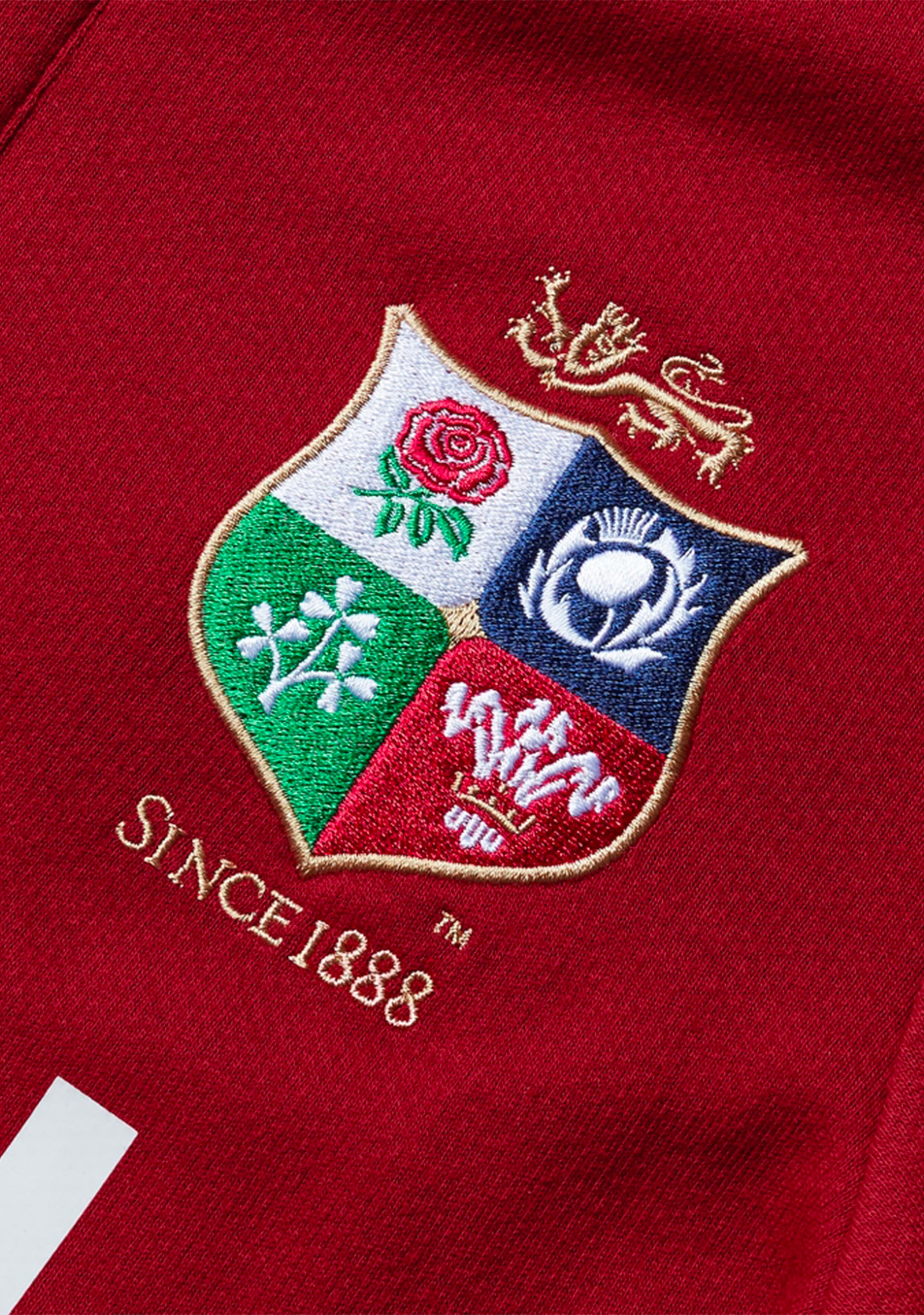 Canterbury Adults British & Irish Lions Short Sleeve Classic Jersey