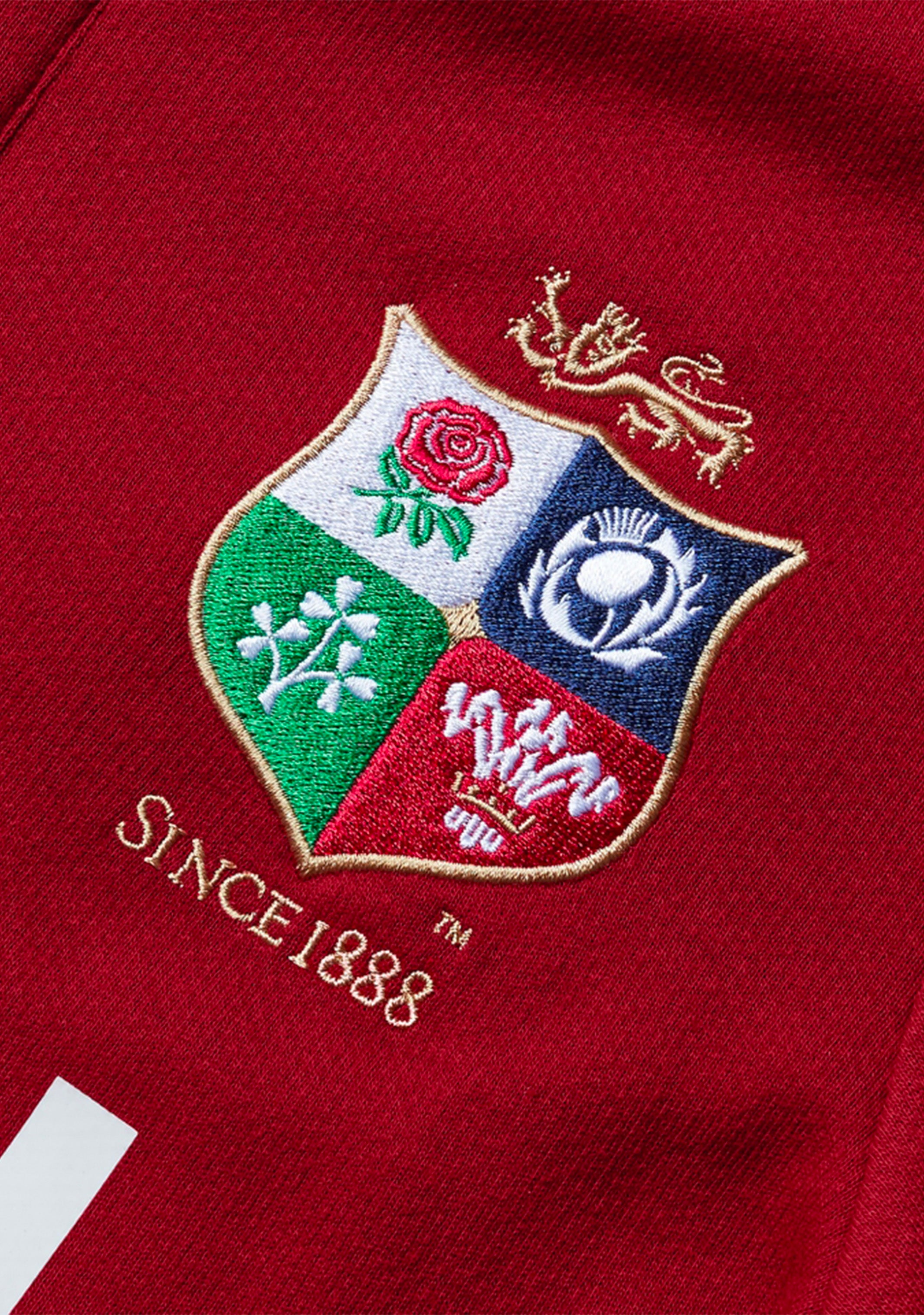 Canterbury Adults British & Irish Lions Short Sleeve Classic Jersey