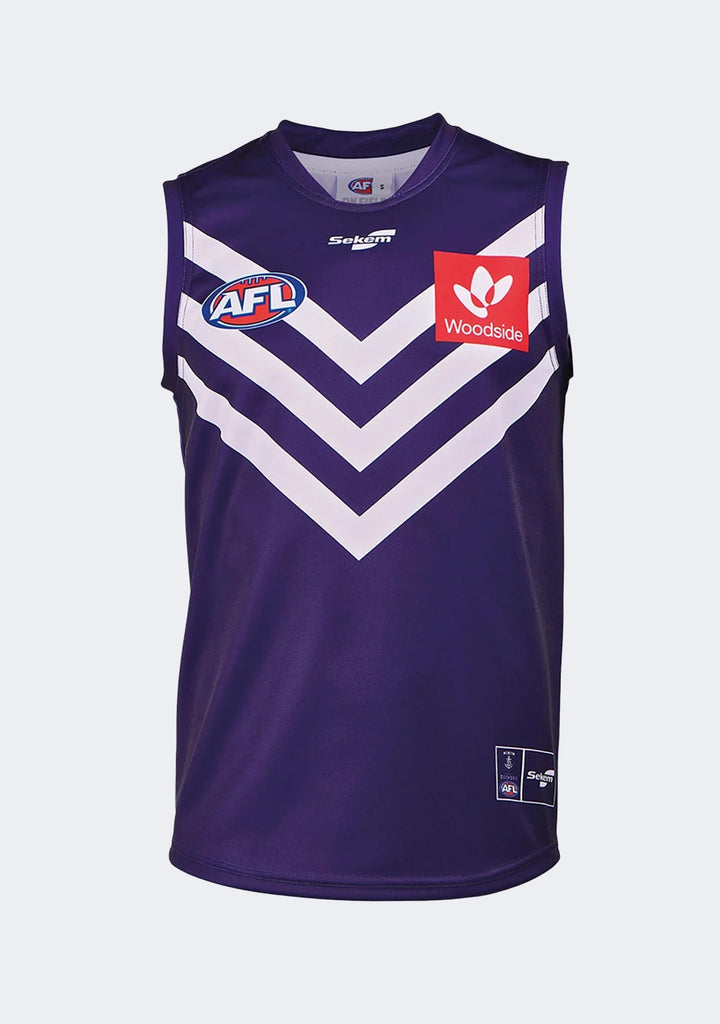 Burley Sekem Adults Fremantle Dockers Home Replica Jumper