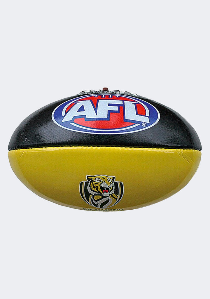 Burley PVC AFL Richmond Tigers Footy Ball 20cm