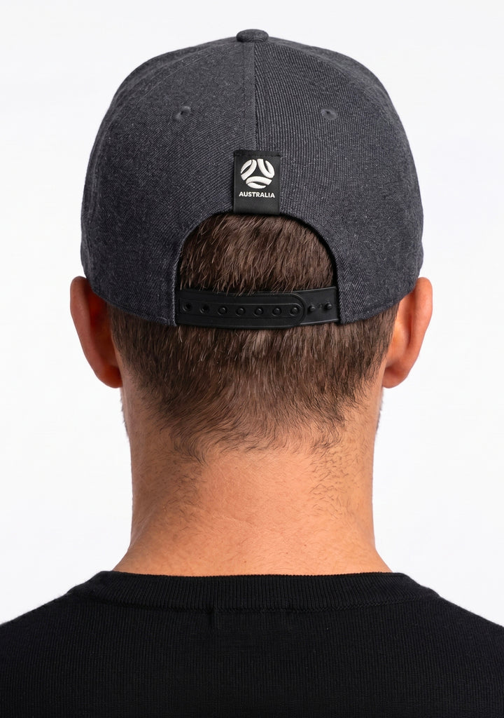 Burley Sekem Football Australia Platinum Snapback Adjustable Cap