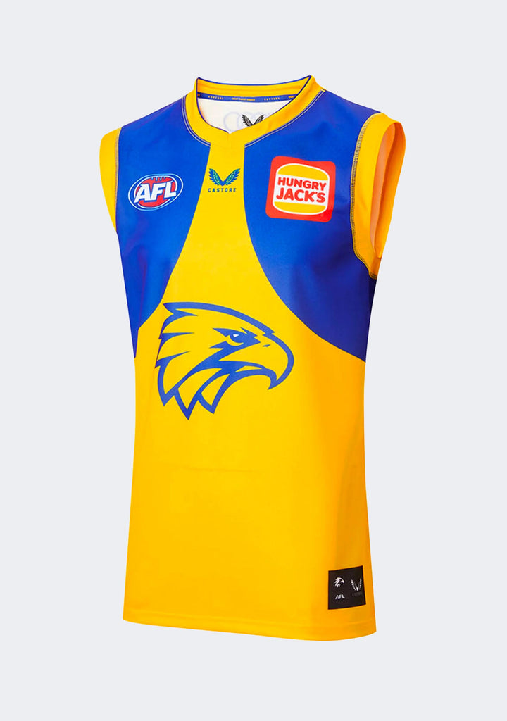 Castore Kids' West Coast Eagles Replica Away Jersey