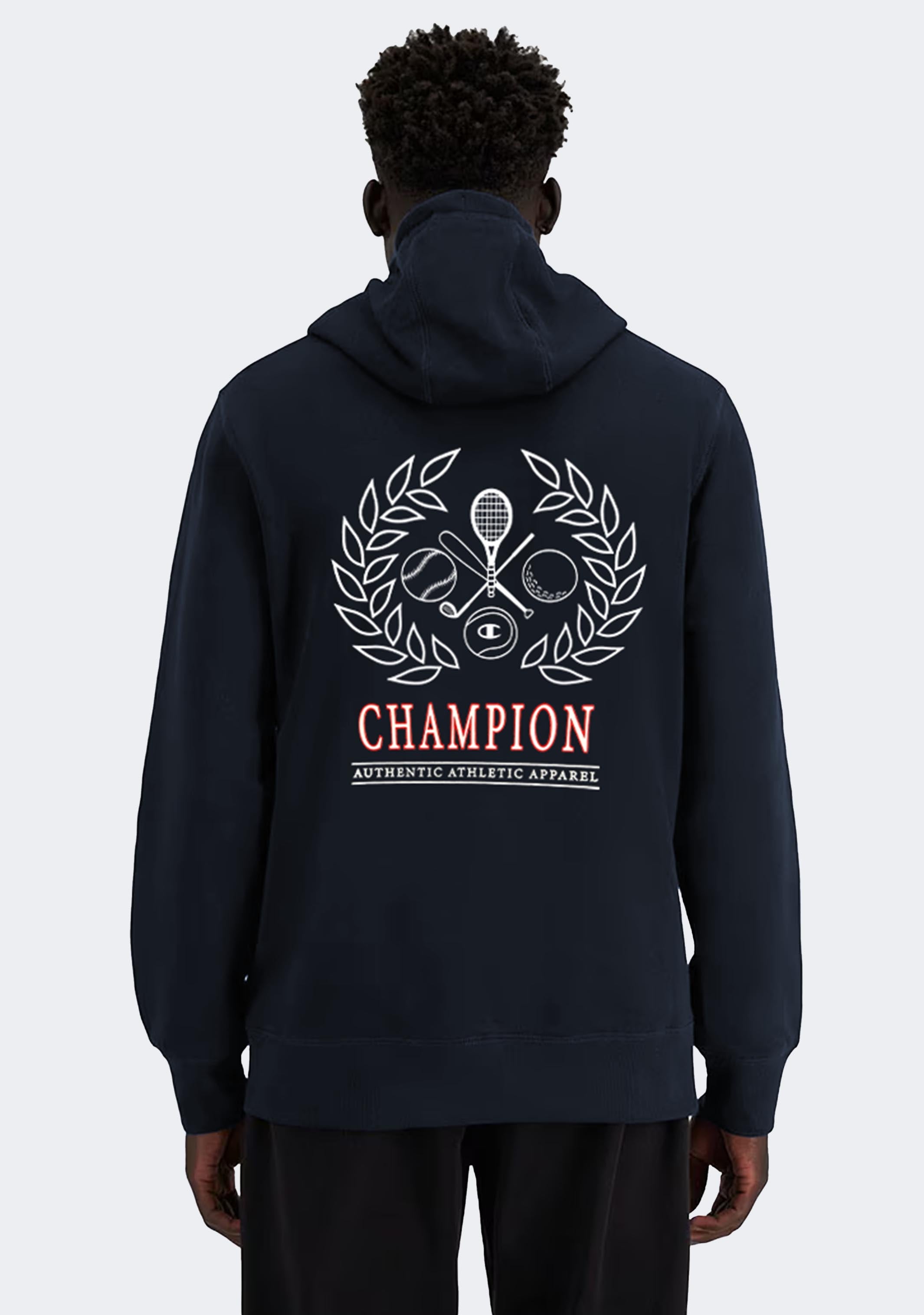 Champion Men's Graphic RM Print Hoodie